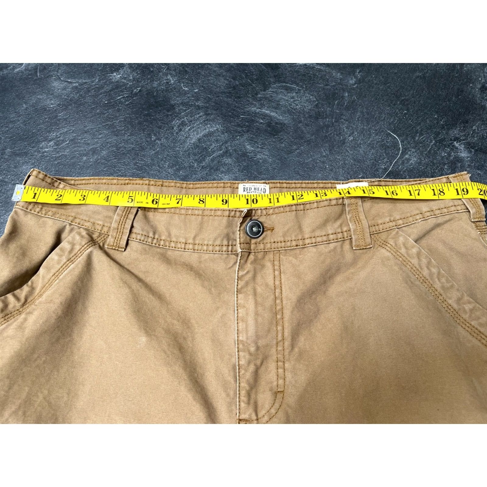 Vintage Red Head Pants Cargo Regular 40x30 Brown Men Size US 40 / EU 56 - 4 Thumbnail