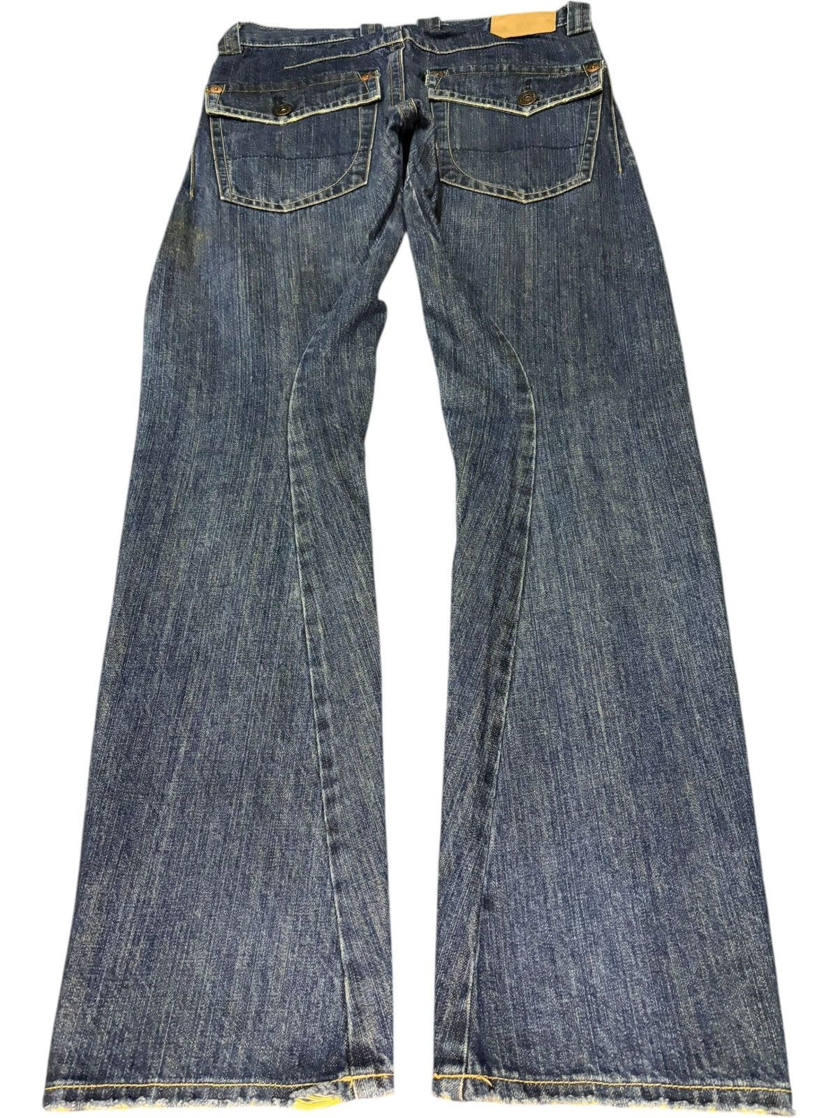 Diesel Vintage Japanese Brand Rusty Wash Distressed Jeans Size US 31 - 2 Thumbnail