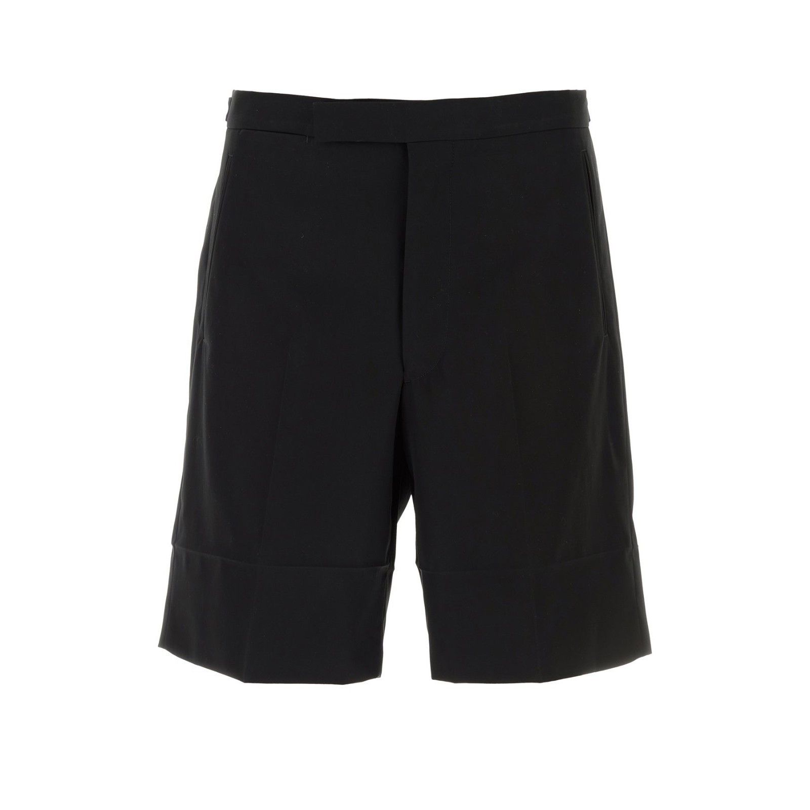 Prada PRADA Black Cotton Bermuda Shorts New & Authentic (Men's siz Size US 34 / EU 50 - 1 Thumbnail