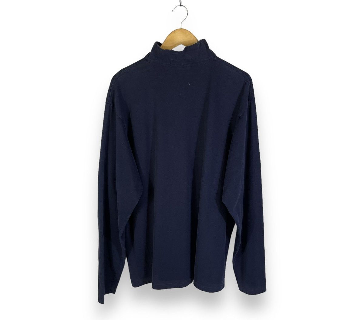 Polo Ralph Lauren × Vintage Vintage 90s Polo Sport Half Zipper Mockneck Shirt Size US XL / EU 56 / 4 - 2 Thumbnail