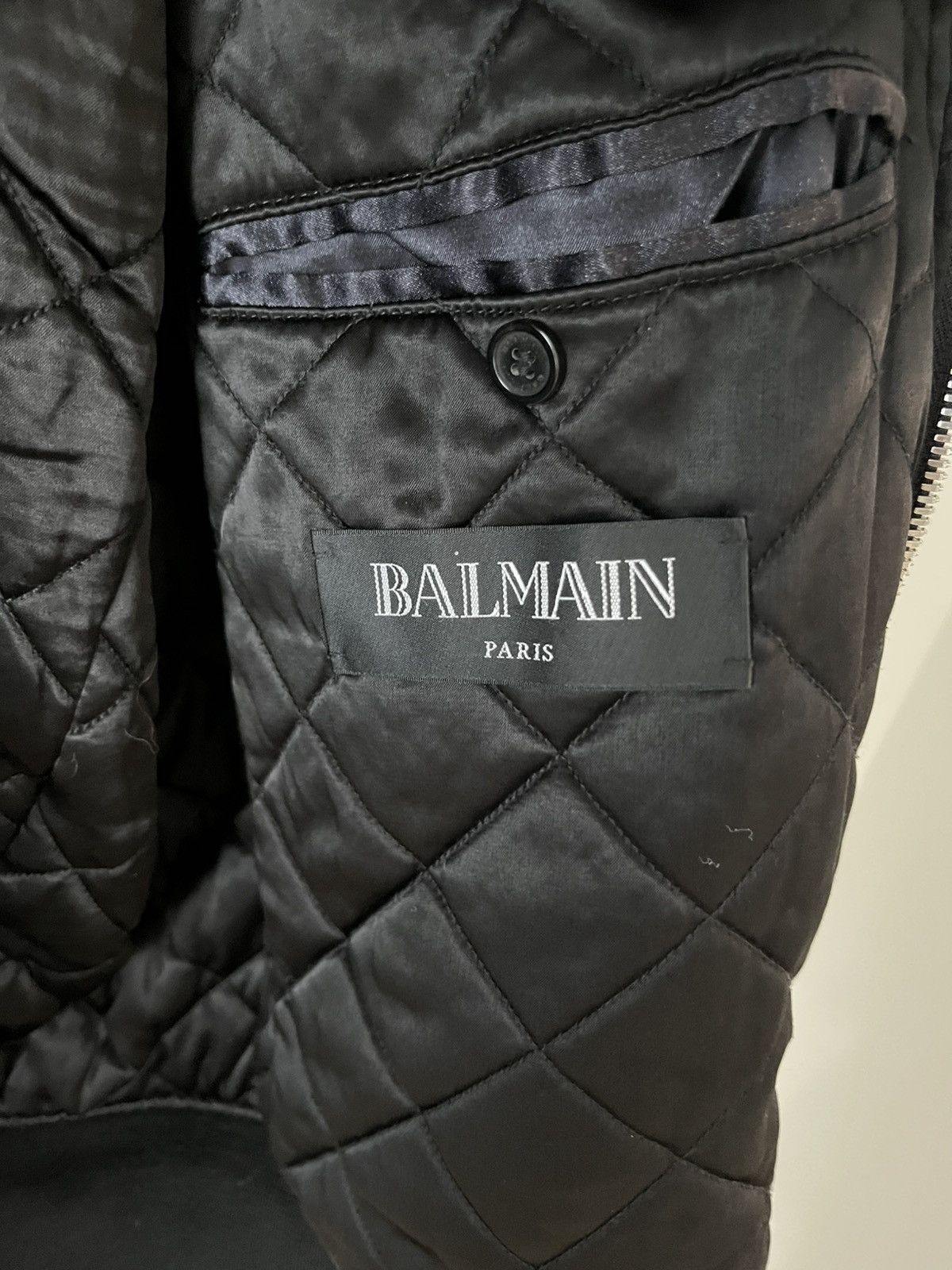 Balmain Distressed space Balmain jacket Size US L / EU 52-54 / 3 - 5 Thumbnail