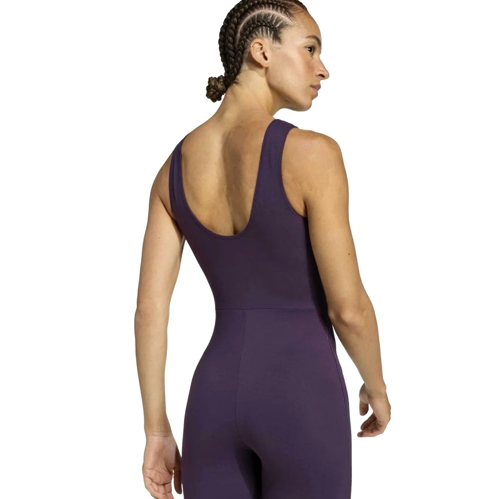 Adidas Adidas Motion Bodysuit Womens L Purple Aeroready One Piece Size L / US 10 / IT 46 - 3 Thumbnail