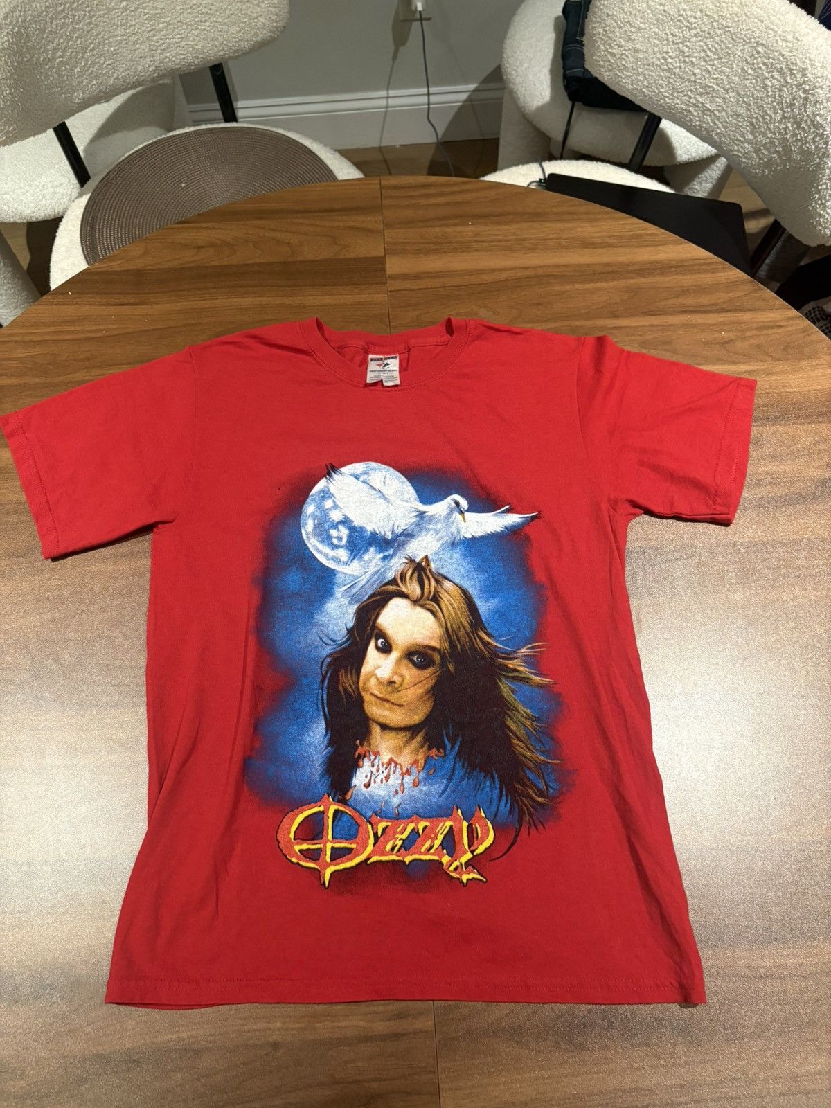 Vintage 2002 ozzy osbourne dove tour tee size small