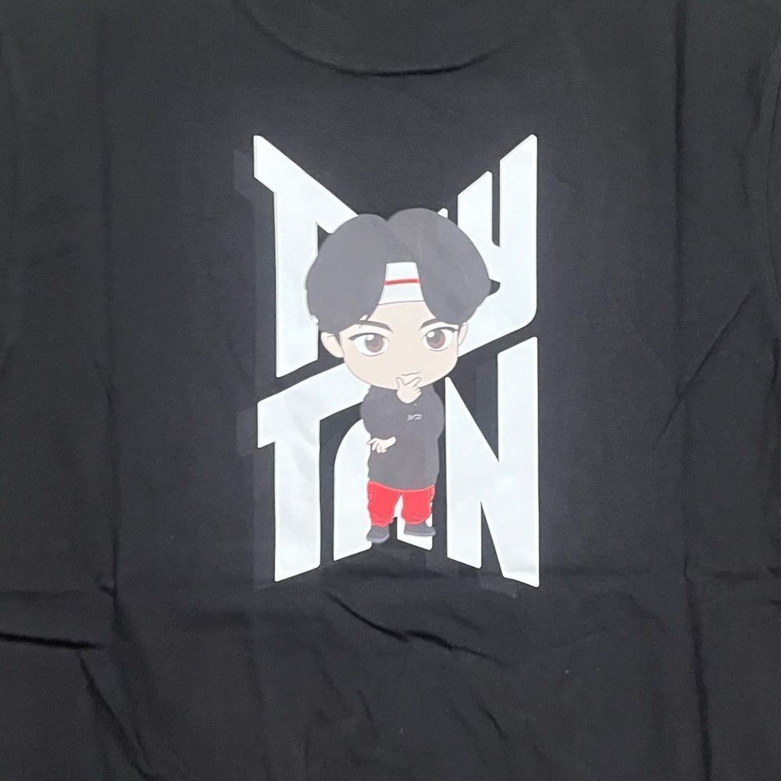 Other NWT BTS TinyTan Jin Character T-Shirt Black Size L Size US L / EU 52-54 / 3 - 9 Thumbnail