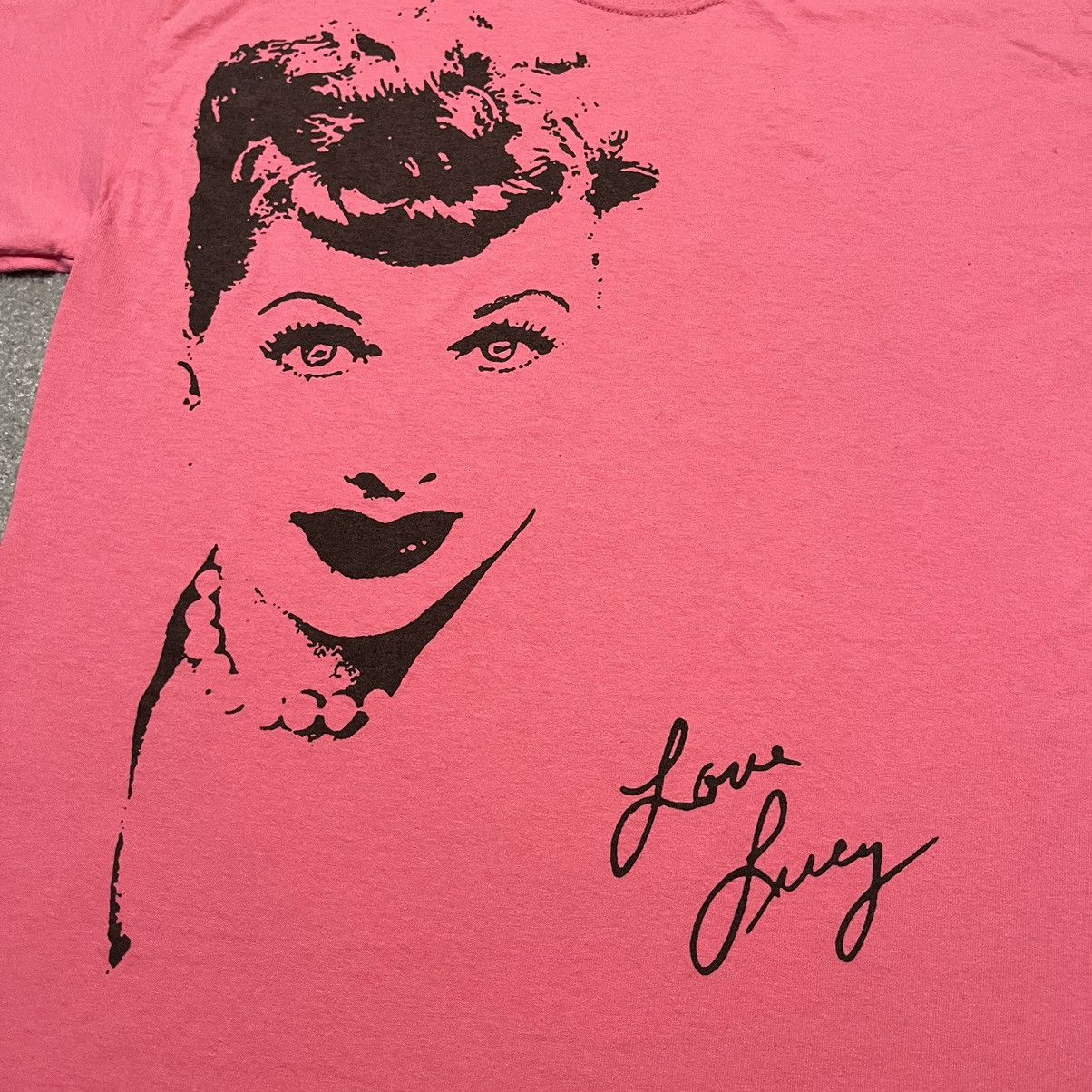 Vintage Vintage 2000s I Love Lucy Ricardo TV Show Retro Graphic Tee Size US M / EU 48-50 / 2 - 2 Thumbnail