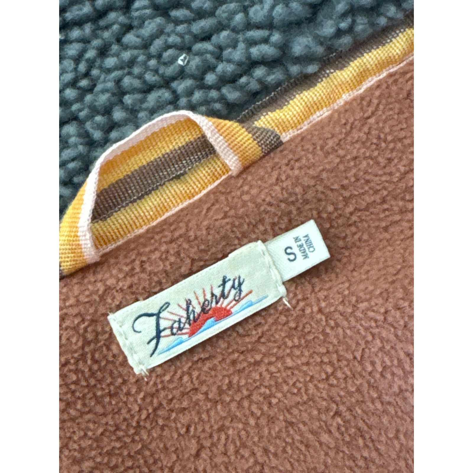 Faherty FAHERTY Ashbury Sherpa Jacket Gargoyle Gray Size Small Size S / US 4 / IT 40 - 8 Thumbnail