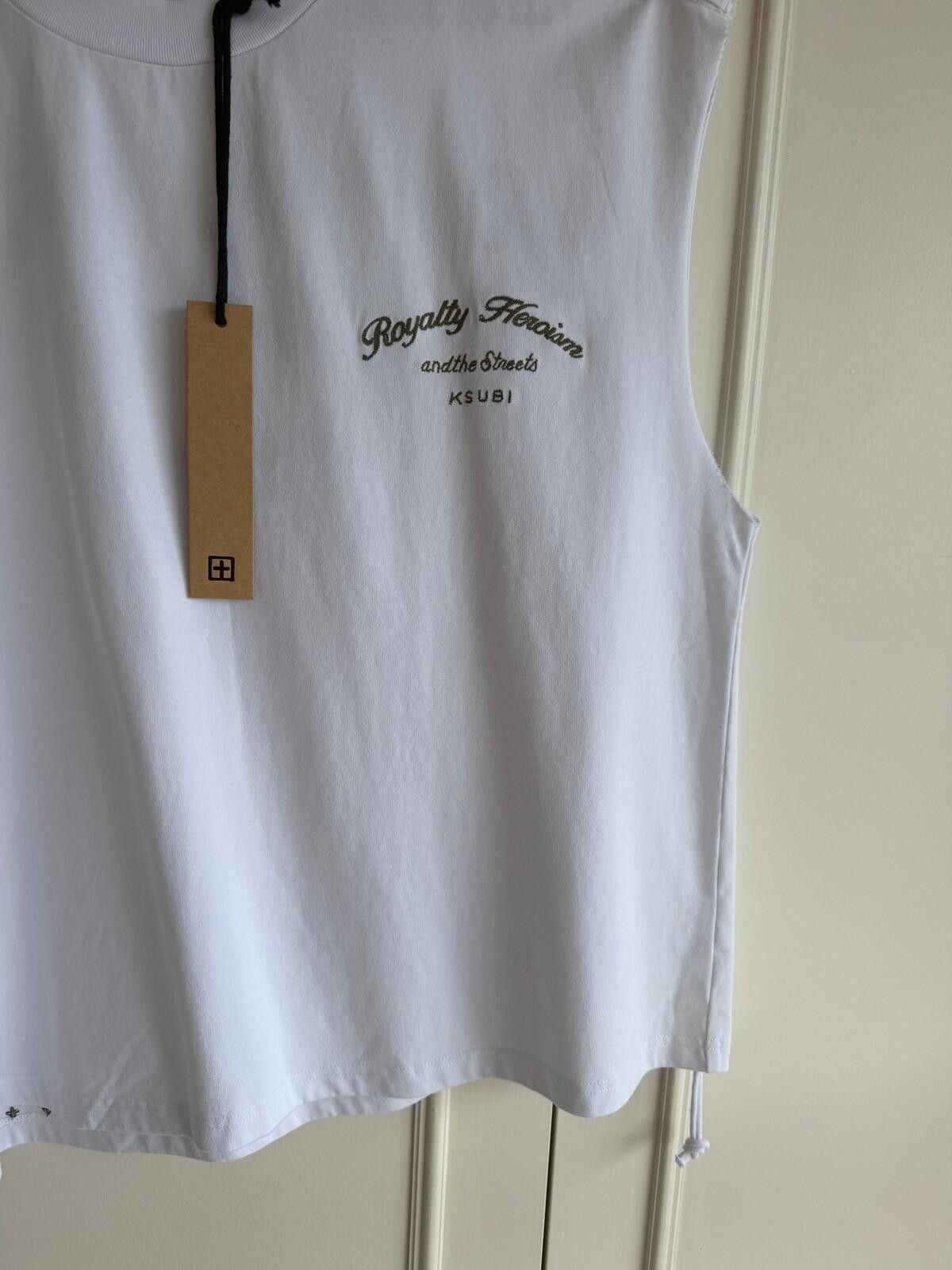 Ksubi new ksubi tee shirt mens royalty halen singlet white medium Size US M / EU 48-50 / 2 - 3 Thumbnail