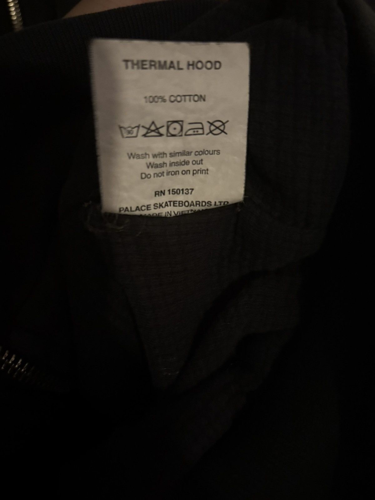 Palace Palace Thermal Navy Zip up Size US L / EU 52-54 / 3 - 7 Thumbnail