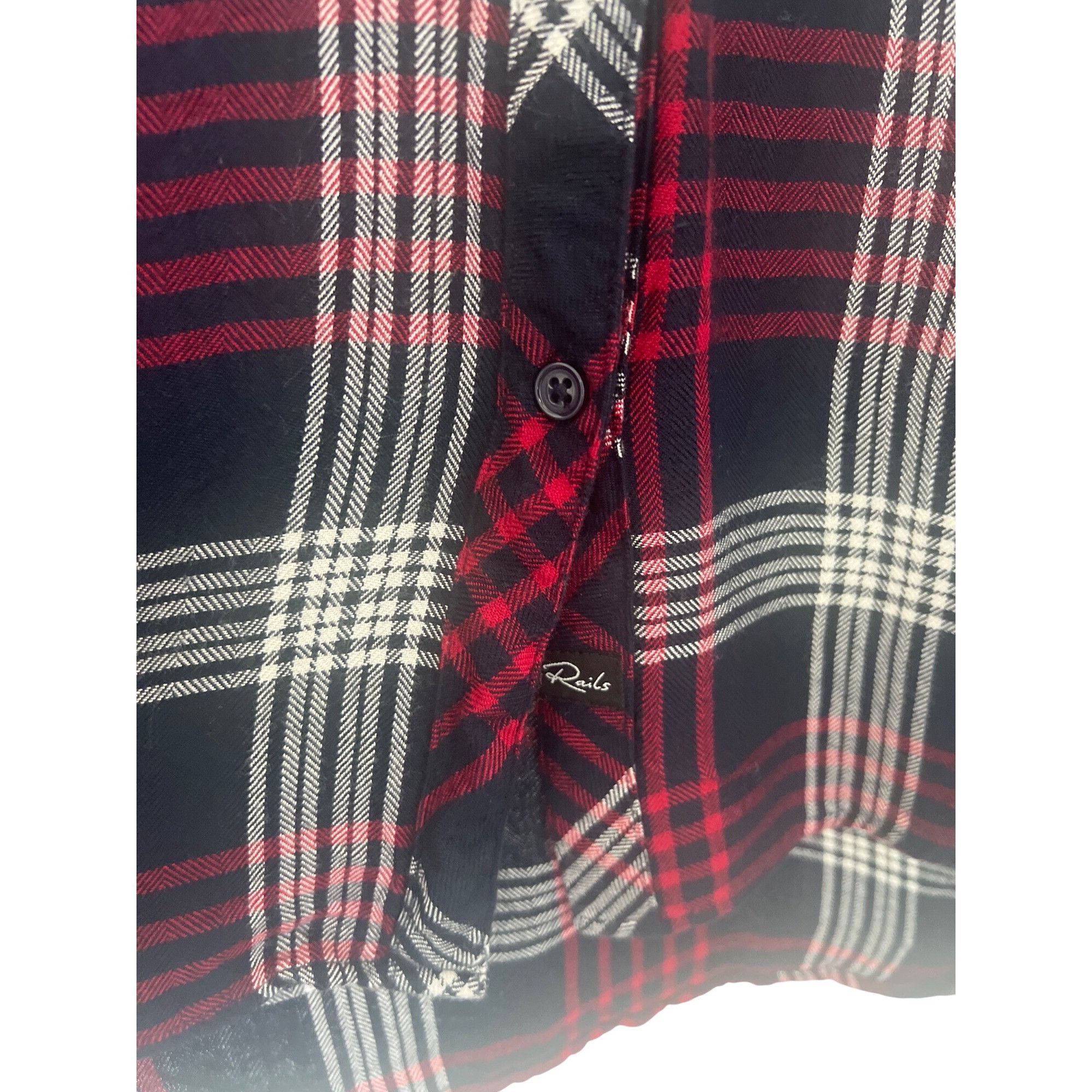 Rails Rails Hunter Plaid Button-Down Shirt Size XS / US 0-2 / IT 36-38 - 3 Thumbnail