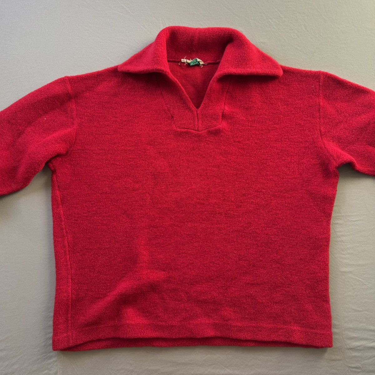 Abercrombie & Fitch Vintage 1950s Abercrombie & Fitch Johnny Collar Sweater Size US L / EU 52-54 / 3 - 4 Thumbnail