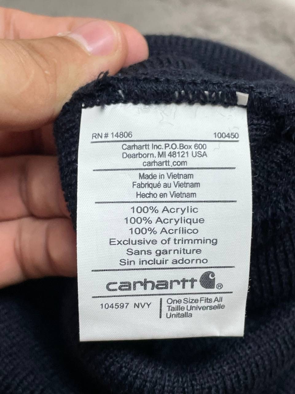Carhartt × Vintage Carhartt Hat Small Center Logo Y2K Size ONE SIZE - 4 Thumbnail