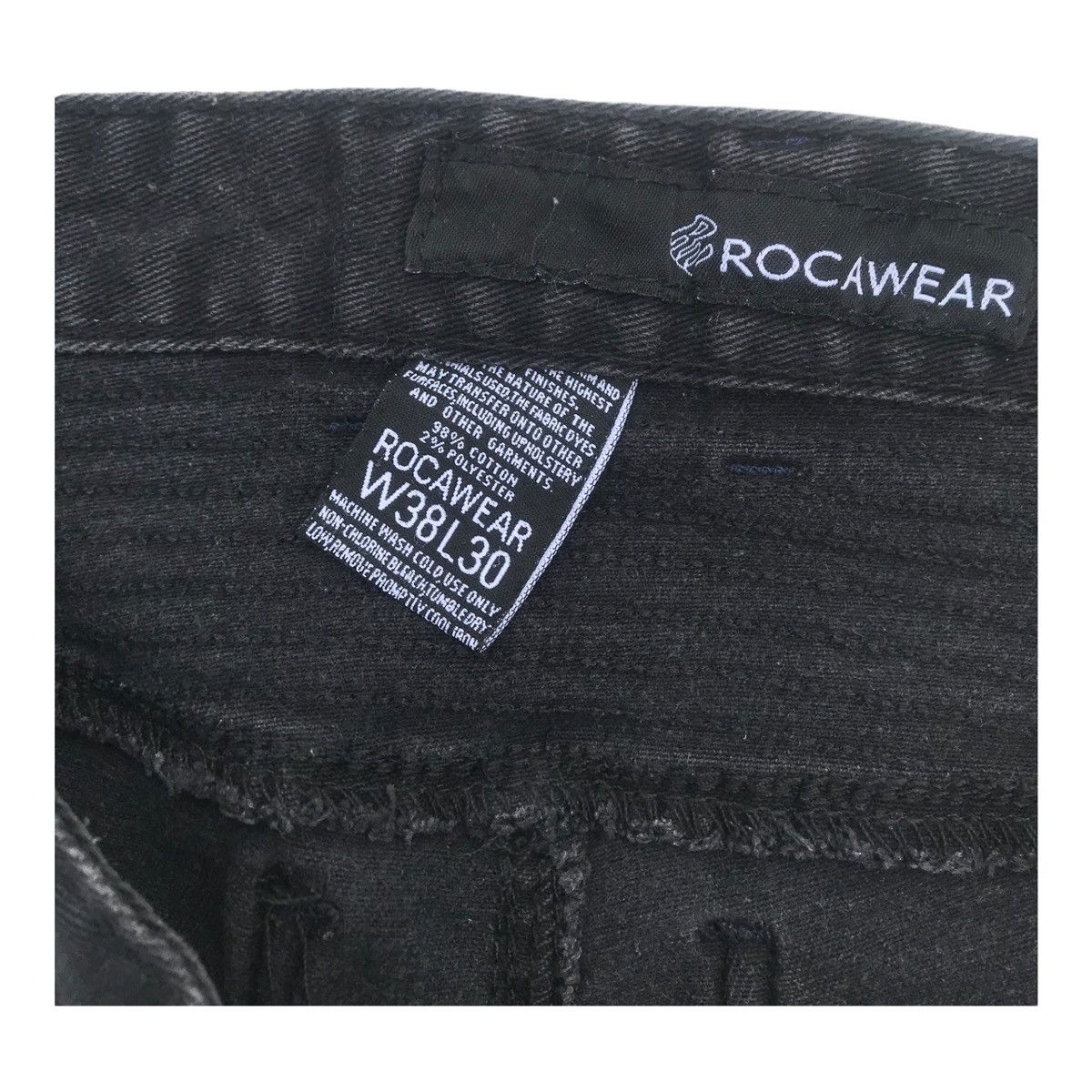 Rocawear Rocawear Biker Pants Style Hybrid Streetwear Pants Size US 34 / EU 50 - 6 Thumbnail
