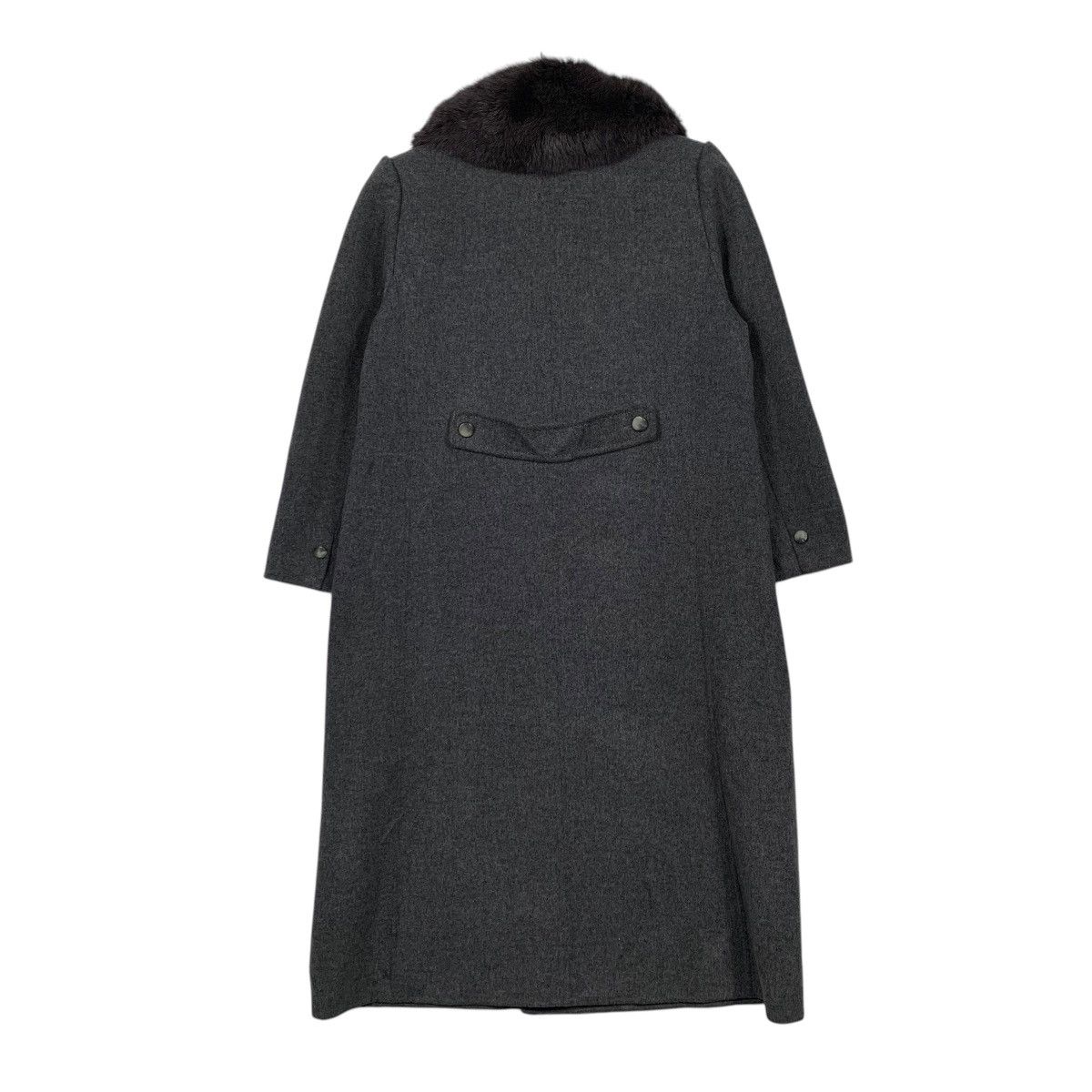 Japanese Brand Japanese Brand Agua Marina Fur Wool Coat Size M / US 6-8 / IT 42-44 - 8 Thumbnail