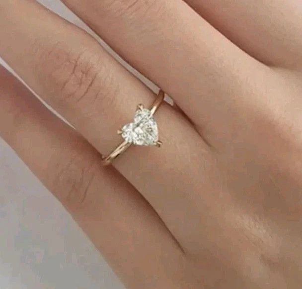 Other Cubic Zirconia Engagement Ring Stainless Steel Size 7 Size ONE SIZE - 3 Thumbnail