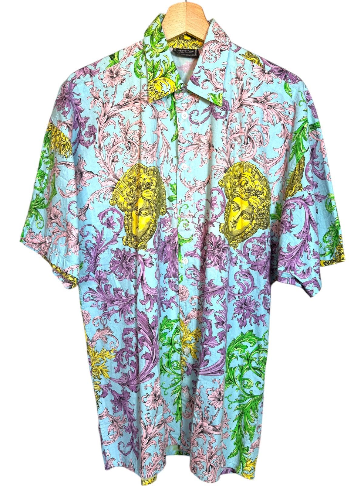 Versace Versace Jeans Couture Vintage Shirt - Size S Size US S / EU 44-46 / 1 - 1 Thumbnail