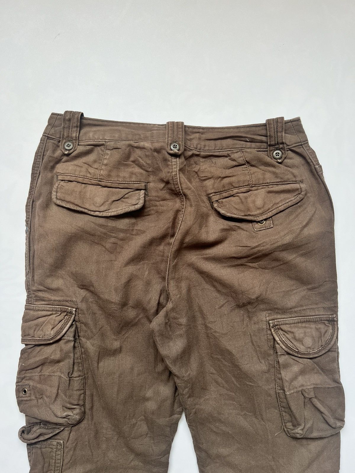Japanese Brand Sunny Cloud Bondage Multi Pocket Punk Cargo Pants Size US 28 / EU 44 - 12 Thumbnail