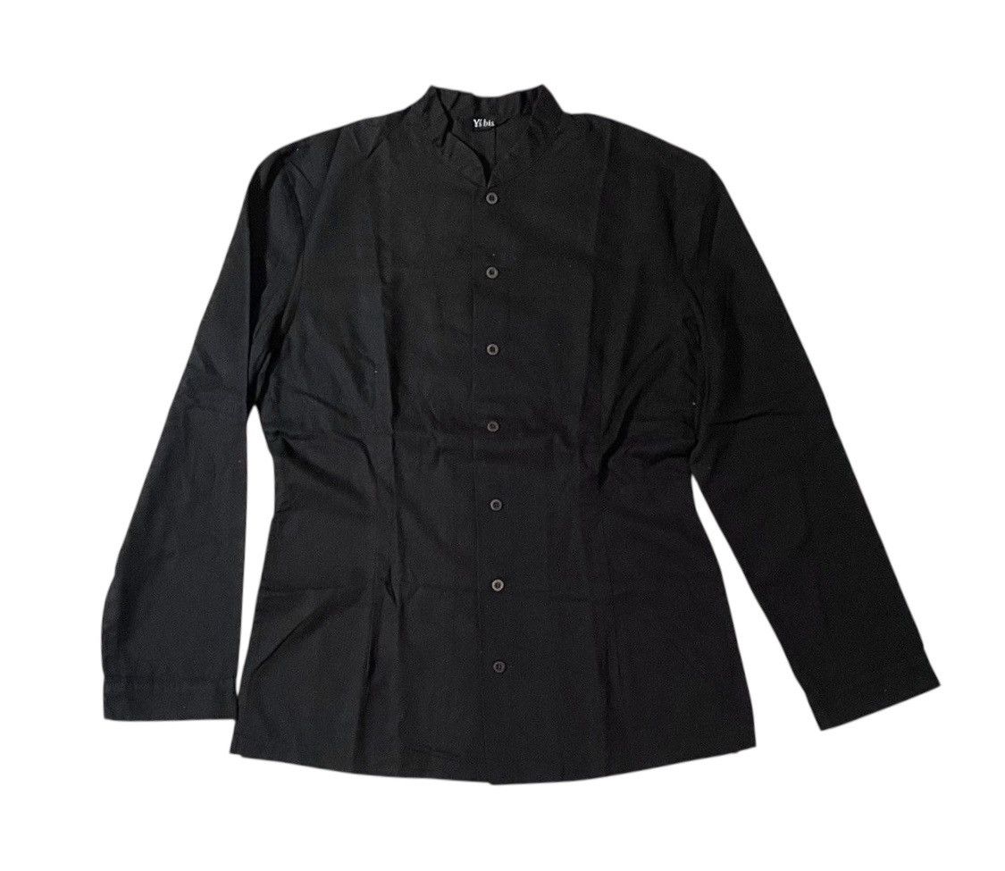 Yohji Yamamoto Vintage yohji yamamoto y’s bis collarless button up shirt Size US S / EU 44-46 / 1 - 1 Thumbnail