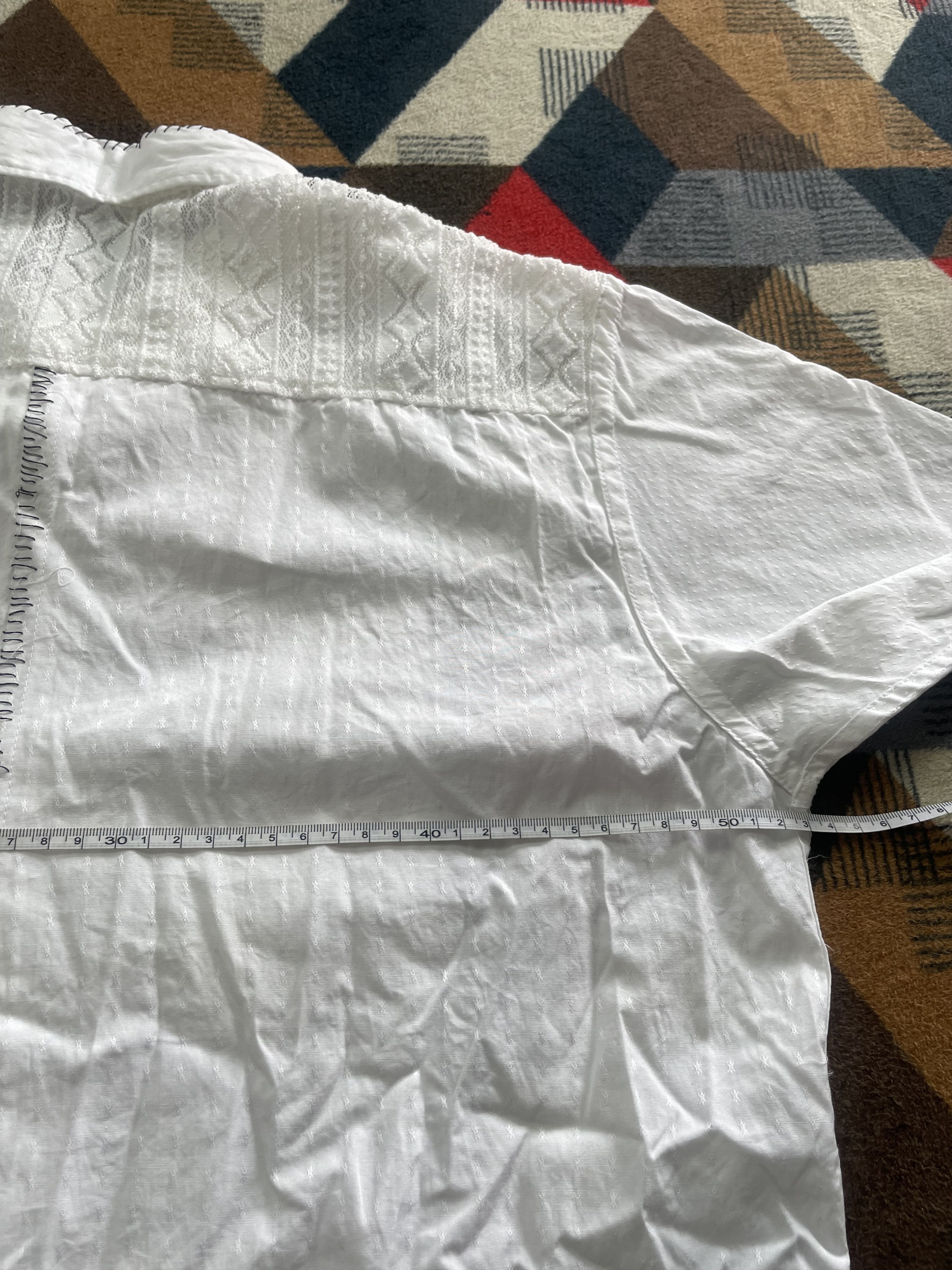 Undercover Undercover SCAB S/S03 Stitched Button Shirt Size US M / EU 48-50 / 2 - 14 Thumbnail