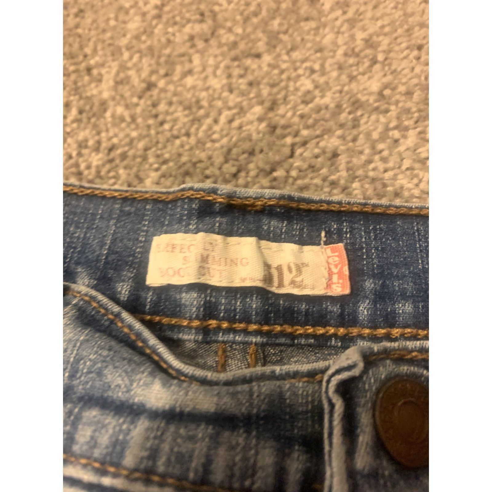 Levi's Levi's Jeans Bootcut Women's 14 Slimming 512 Perfectly Slimming Blue 30in Plus Size Women Size 36" / US 14 / IT 50 - 3 Thumbnail