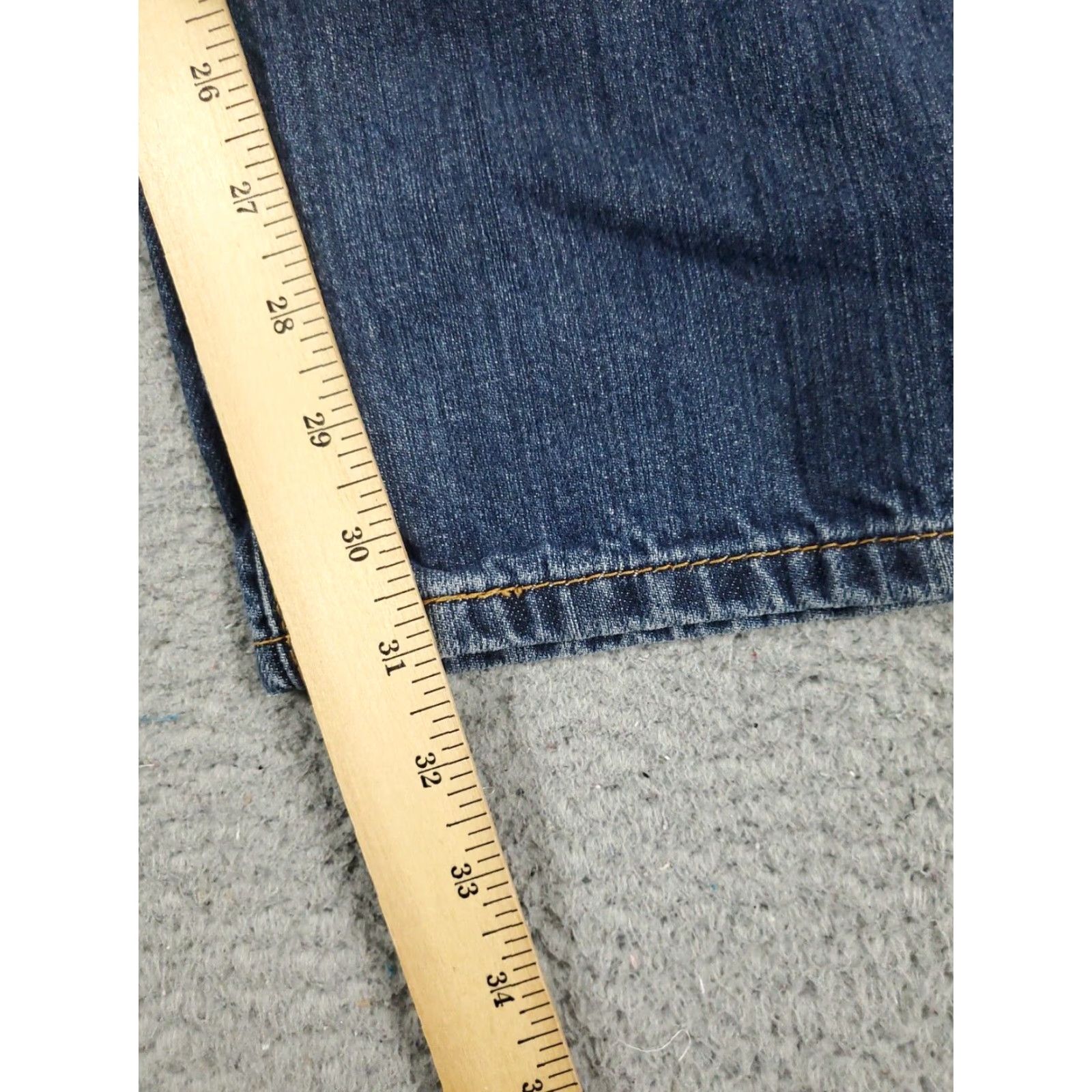 Levi's Levis 550 Straight Leg Jeans Mens 42x32 Blue Size US 42 / EU 58 - 5 Thumbnail