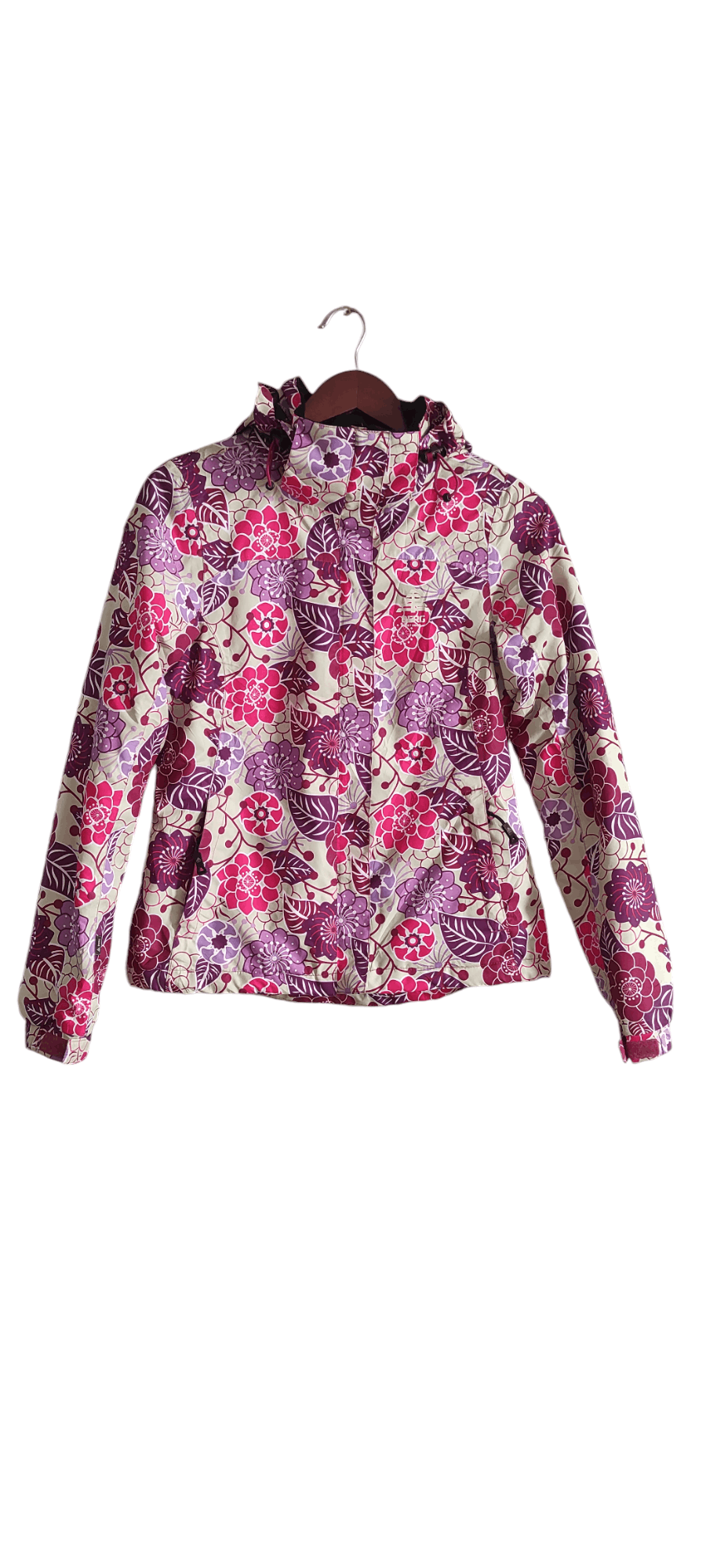 Other Berg Outdoor Weatherproof Floral waterproof Hooded Jacket Size S / US 4 / IT 40 - 1 Thumbnail