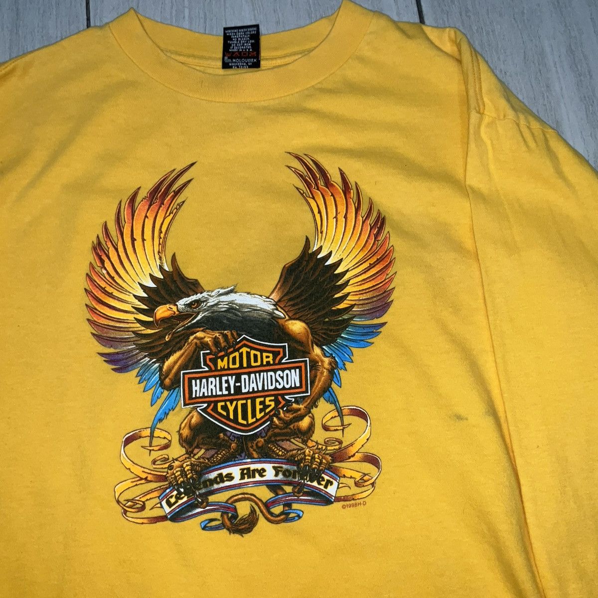 Harley Davidson Harley Davidson Vintage Longsleeve Size US XL / EU 56 / 4 - 1 Thumbnail