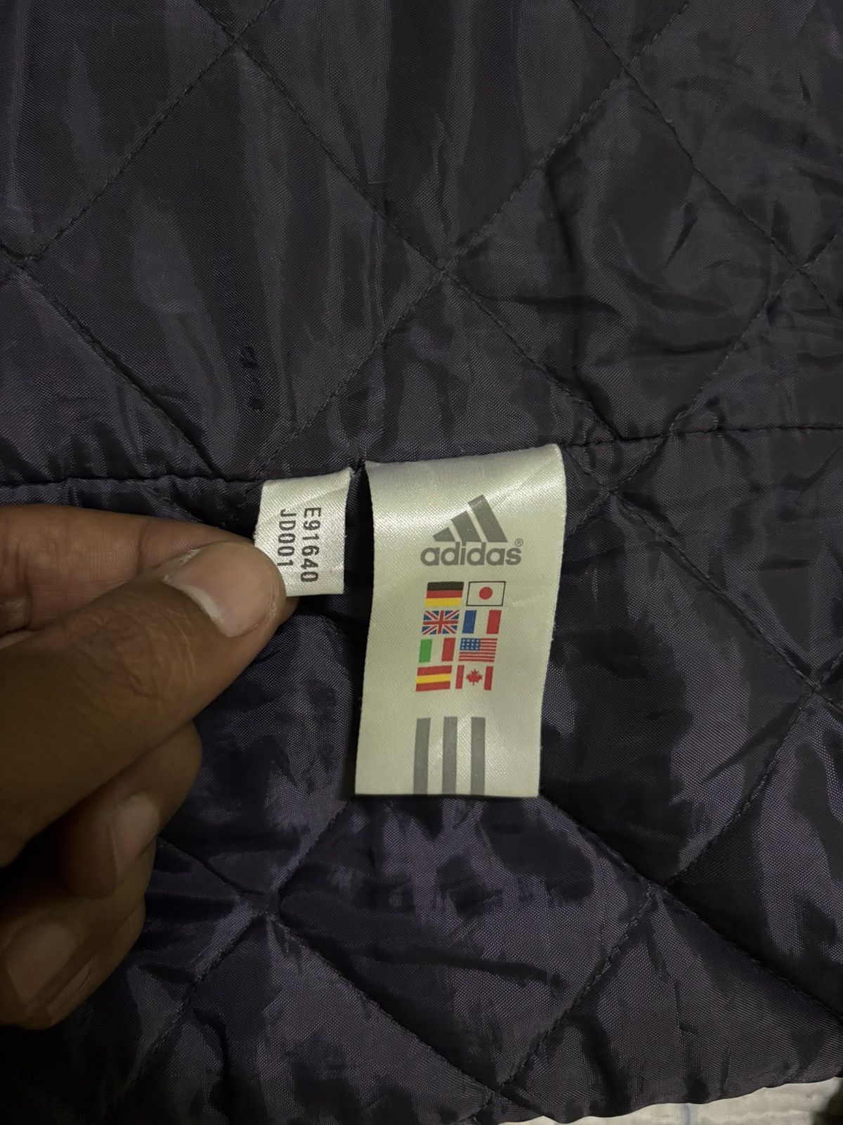 Adidas Adidas Clima Proof Parkas Fleece Quilted Hoodie Size US M / EU 48-50 / 2 - 21 Thumbnail