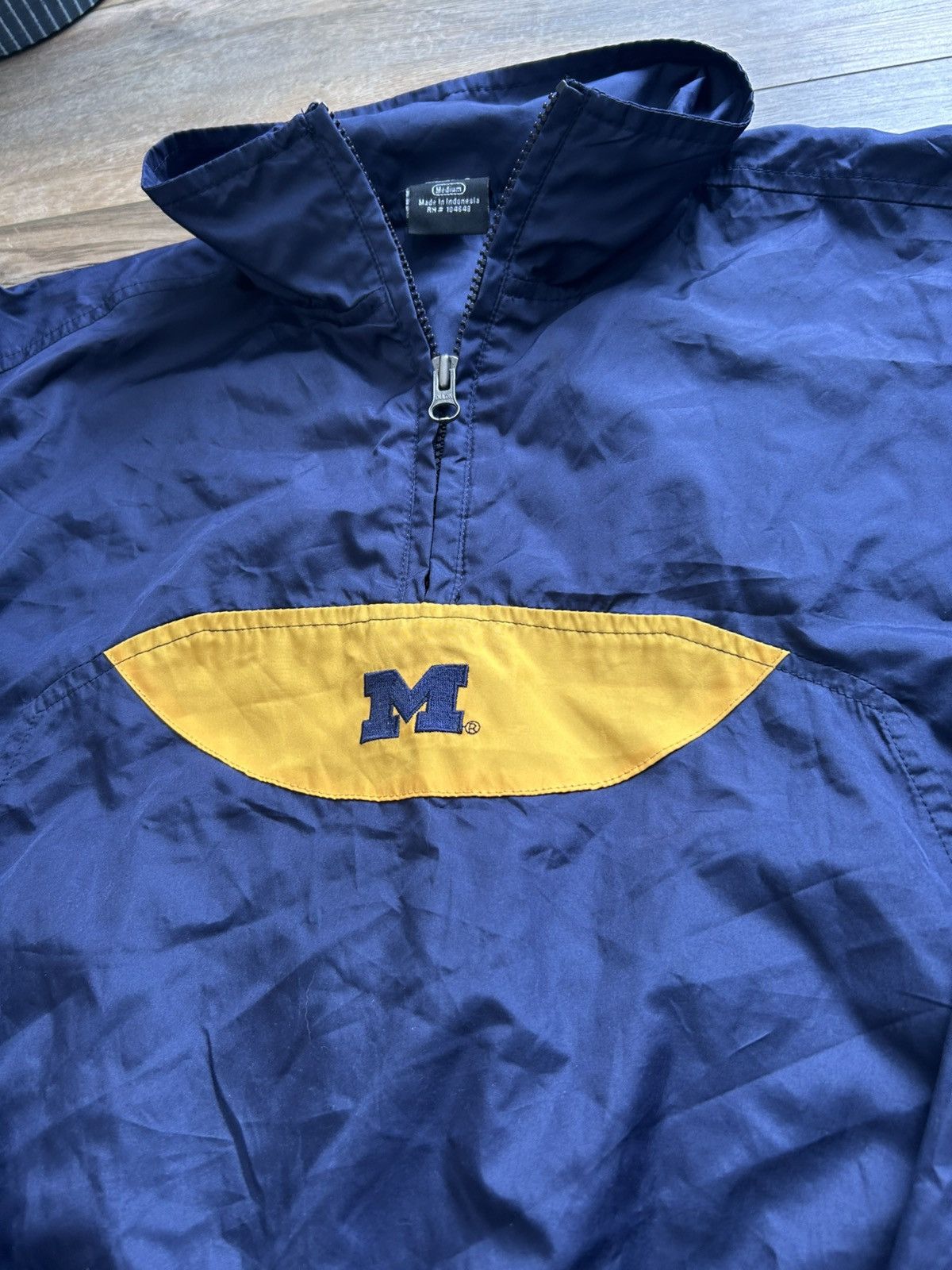 Starter Vintage University of Michigan Windbreaker Size US M / EU 48-50 / 2 - 3 Thumbnail