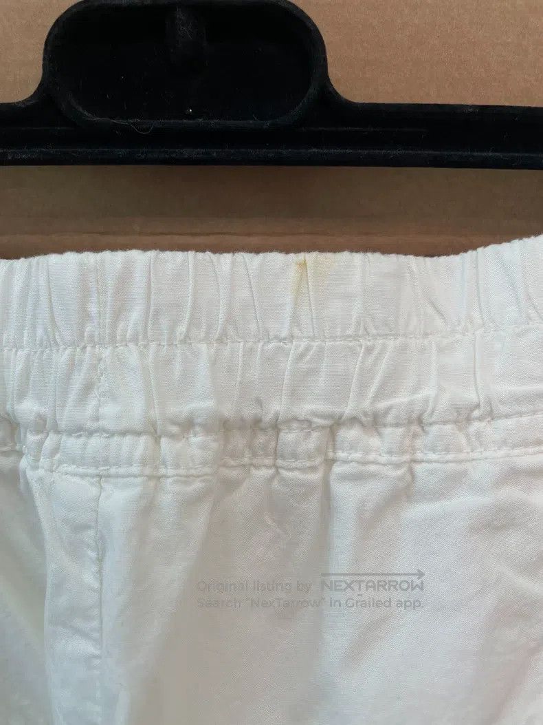 Dries Van Noten Dries Van Noten White Cargo Pants Size 35" - 4 Thumbnail