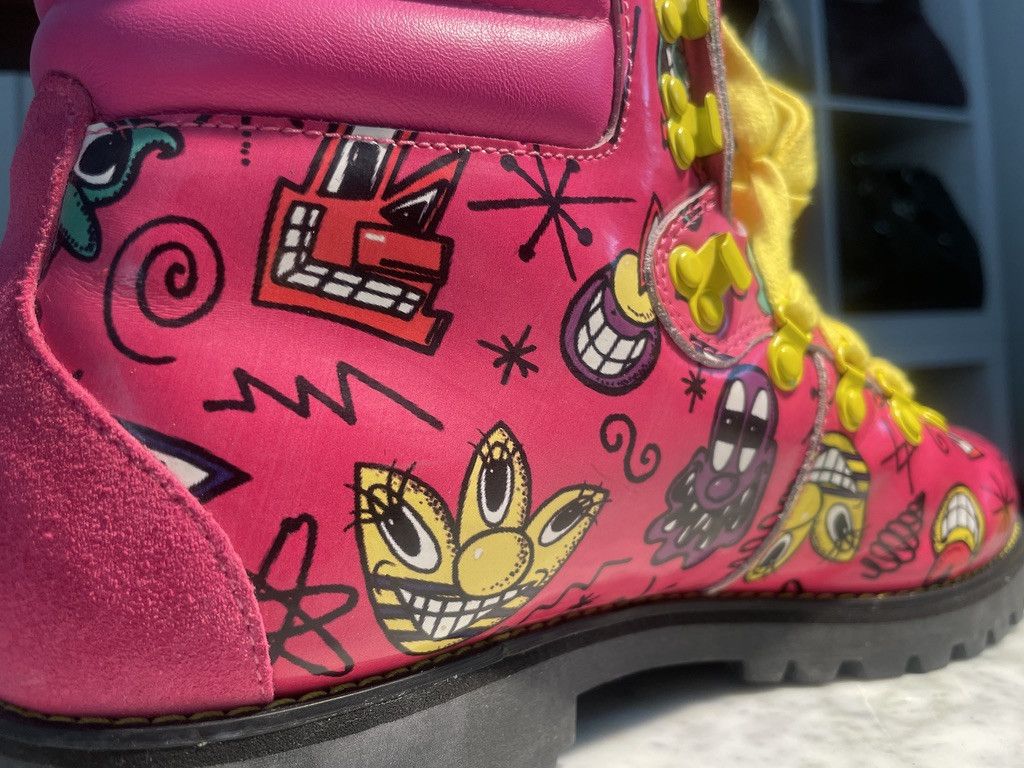 Adidas × Jeremy Scott JS Face Hiking Boots Size US 9.5 / EU 42-43 - 6 Thumbnail