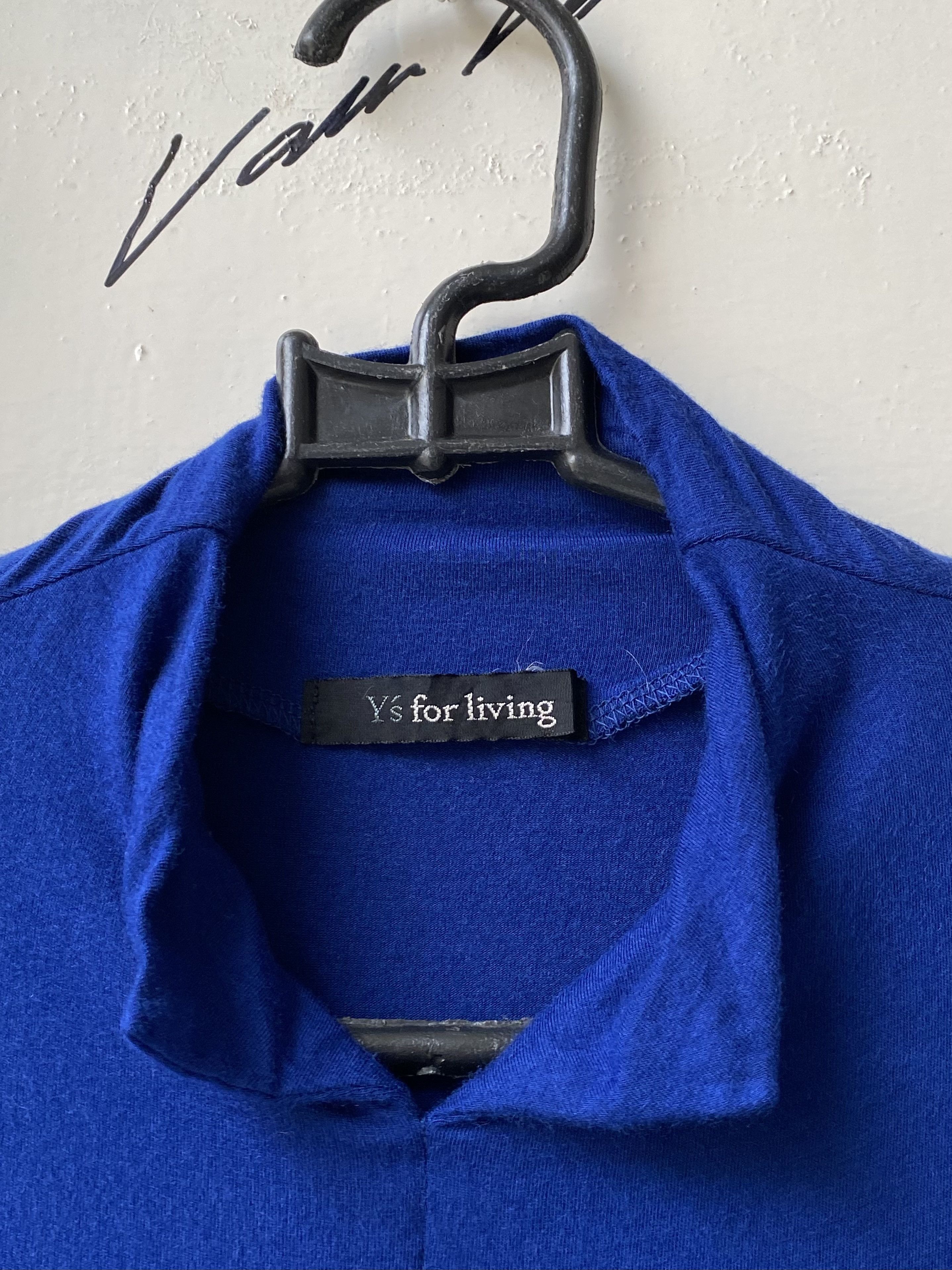 Yohji Yamamoto Y’S FOR LIVING Yohji Yamamoto Blue T-shirt Size US XS / EU 42 / 0 - 14 Thumbnail