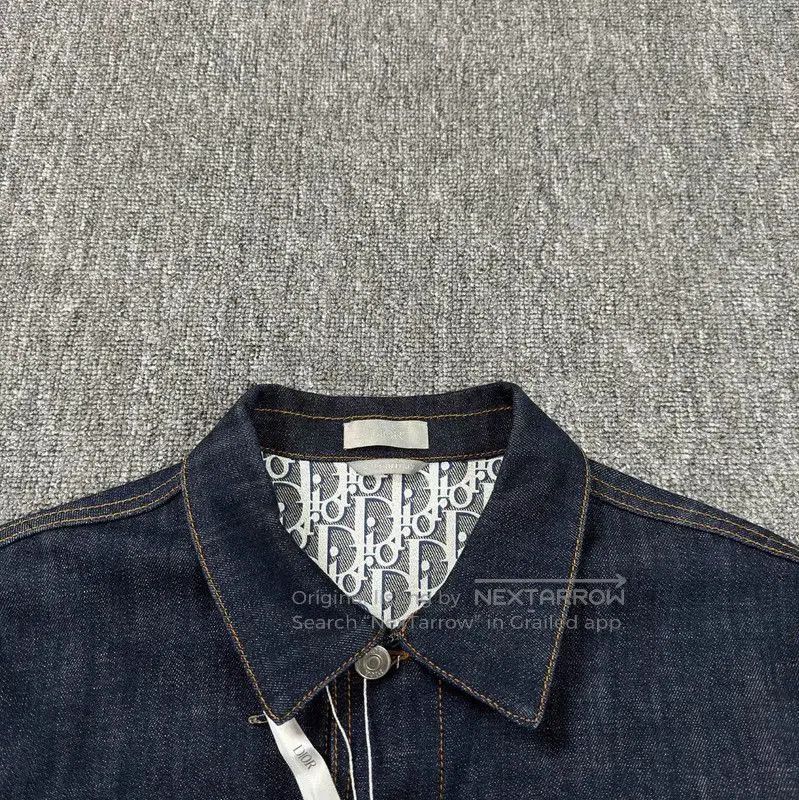Dior Dior Blue Cotton Men's Jacket . Size US M / EU 48-50 / 2 - 3 Thumbnail
