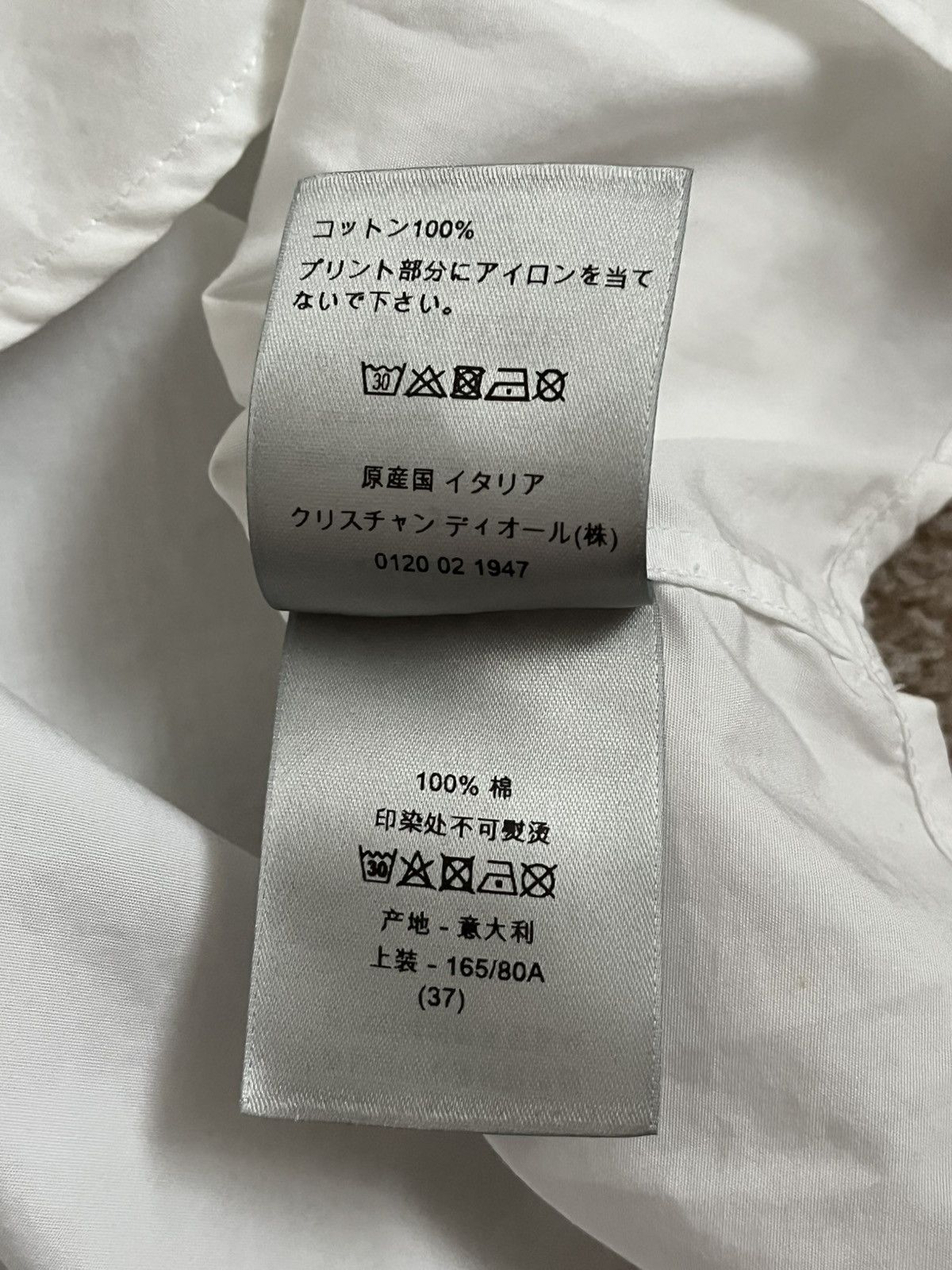 Dior Dior SS18 ‘Standing In The Club One Night’ button up Size US S / EU 44-46 / 1 - 7 Thumbnail