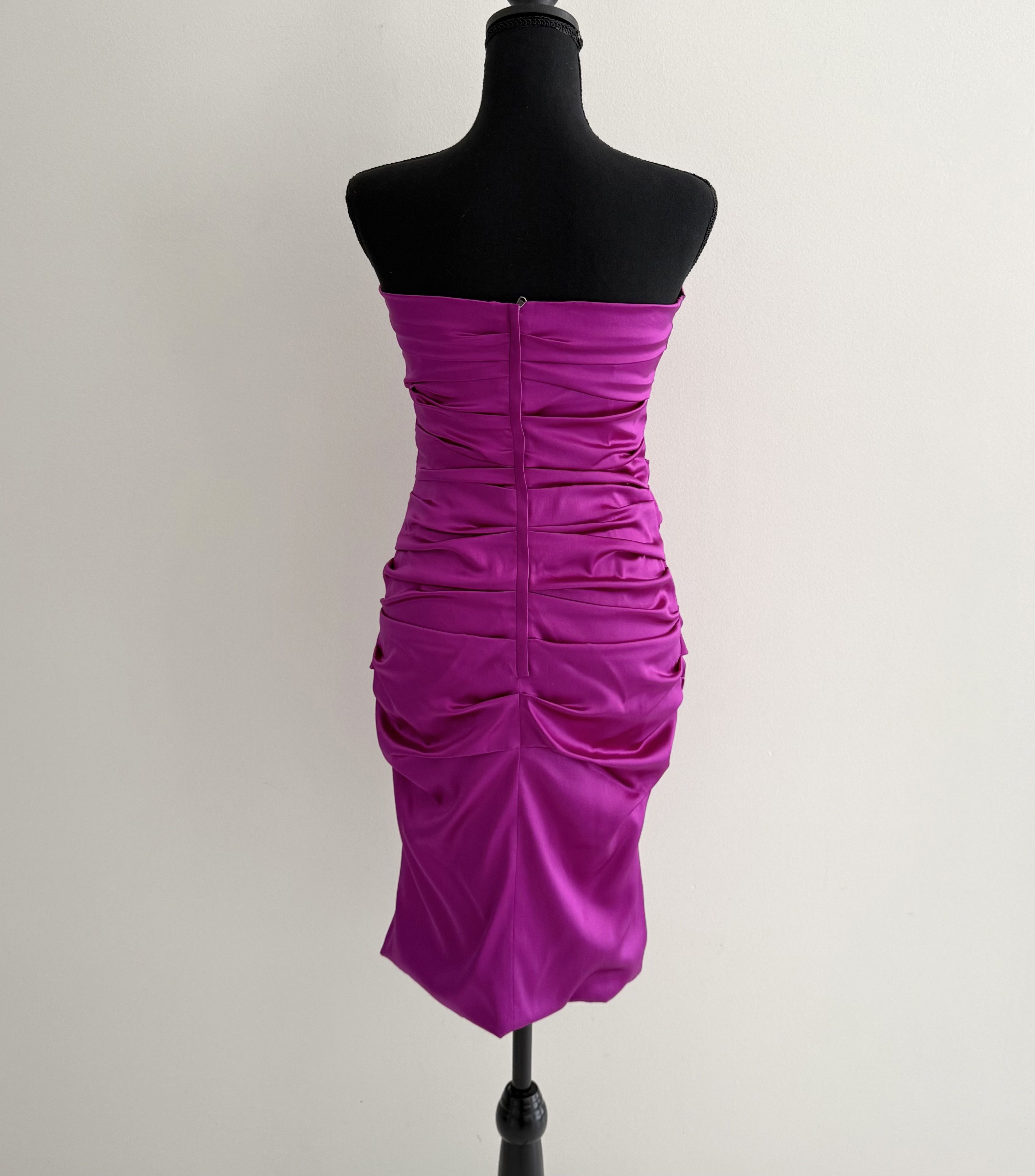 Dolce & Gabbana Dolce&Gabbana Strapless Bodycon Dress, Size S/42 (IT) Size S / US 4 / IT 40 - 3 Thumbnail