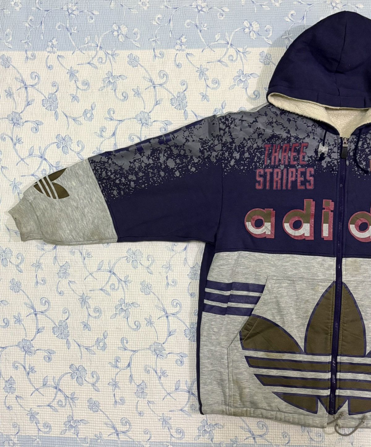 Adidas Adidas Zipper Hoodie Jacket Size US M / EU 48-50 / 2 - 2 Thumbnail