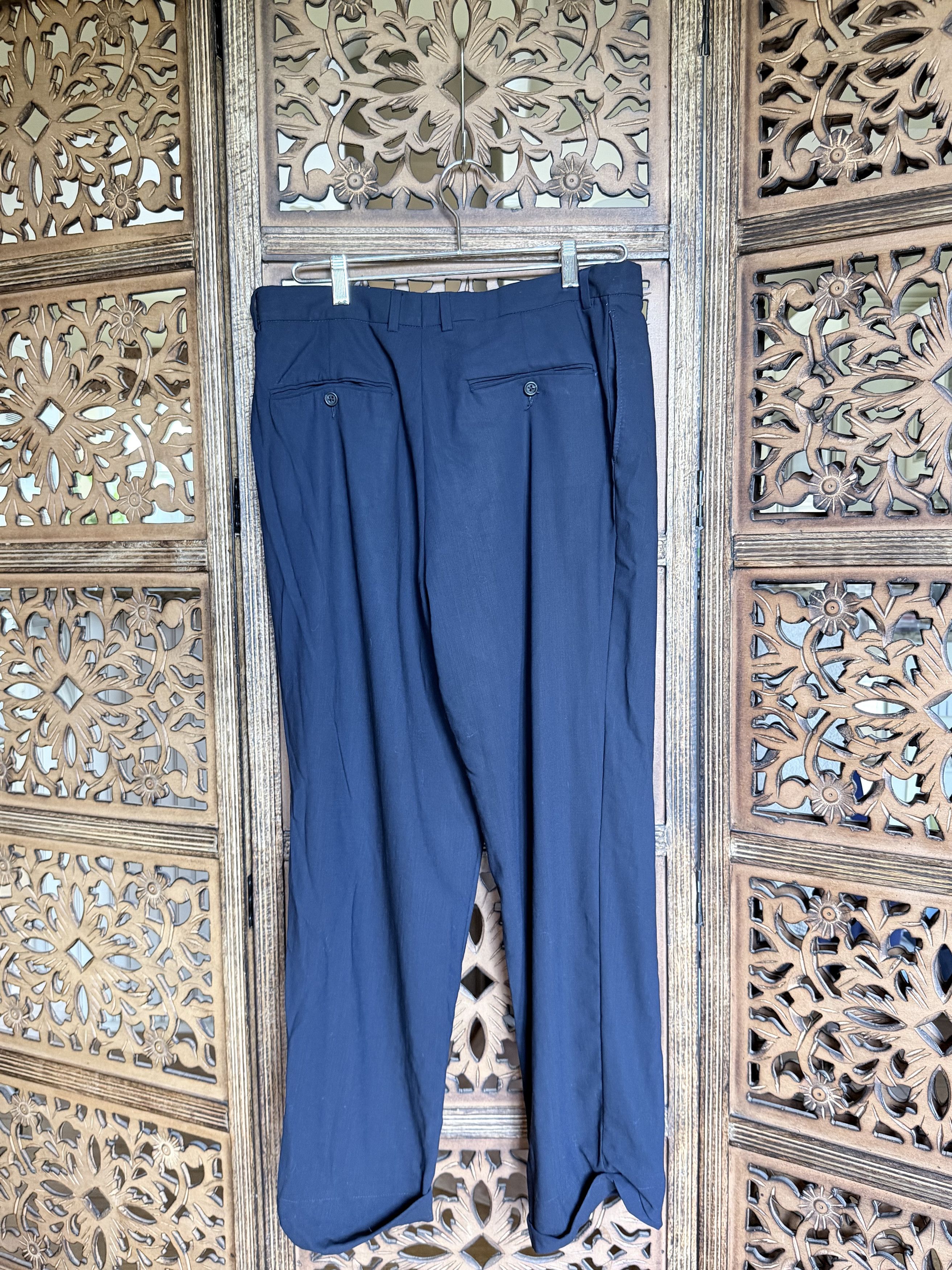 Burberry Navy Burberry Trousers Size US 32 / EU 48 - 2 Thumbnail