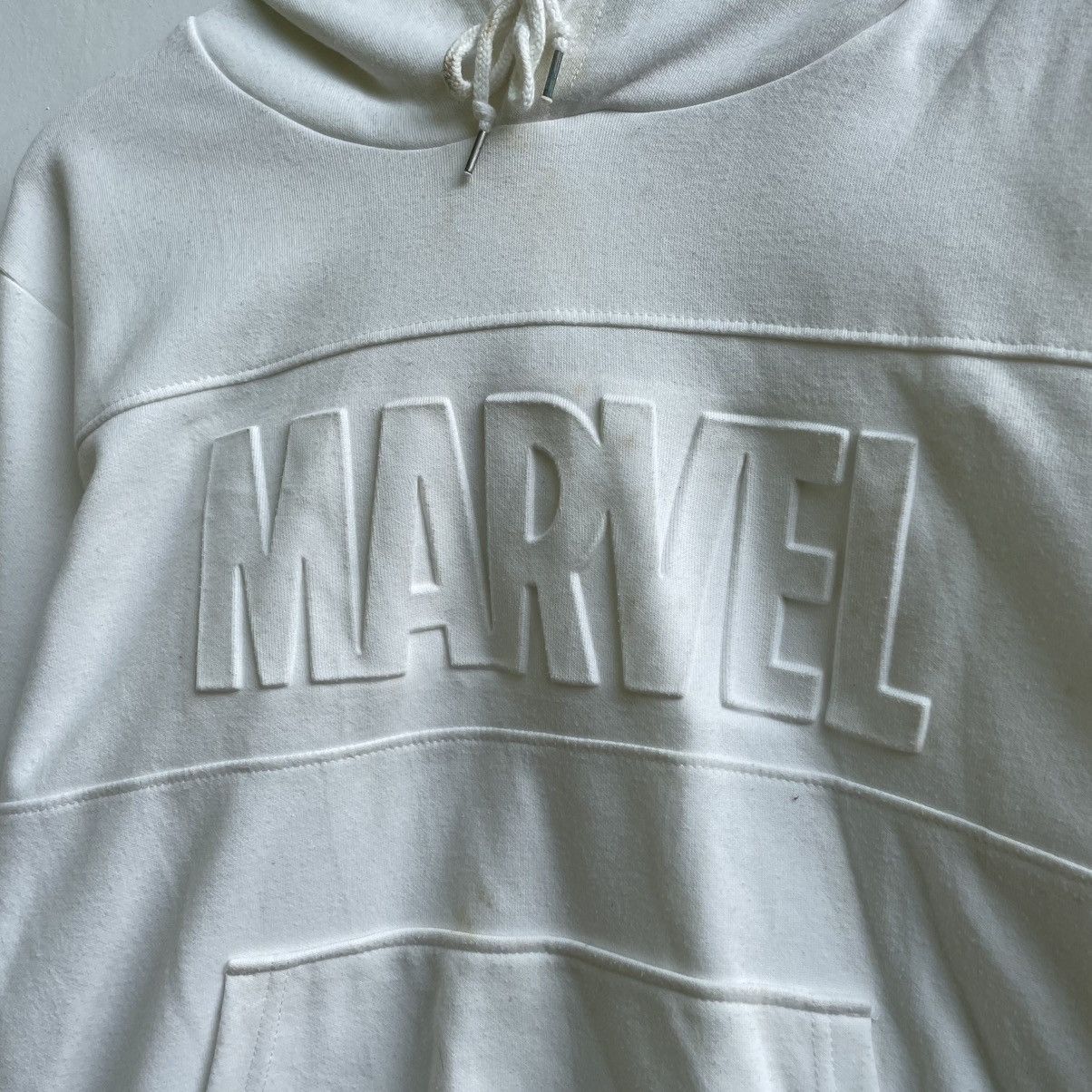 Marvel Comics Marvel Spell Out Embossed Pull Over Sweater Jacket Size US M / EU 48-50 / 2 - 3 Thumbnail