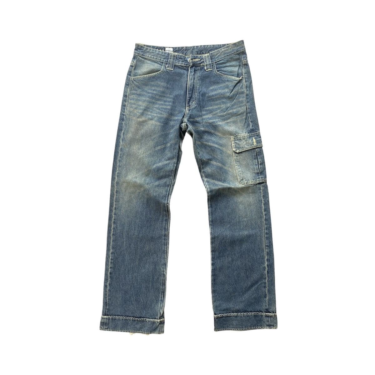 Lee Lee Cargo denim union all Size US 33 - 1 Thumbnail