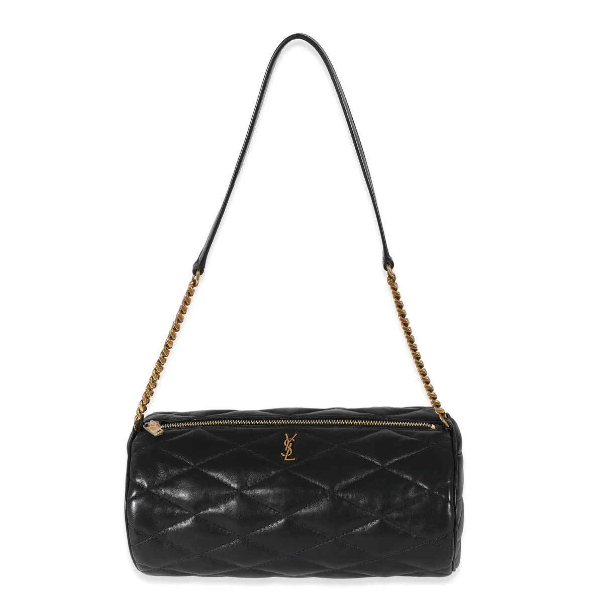 Saint Laurent Paris o1b1hav110824 Size: OS / Small Sade Tube Bag Lambskin Black Size ONE SIZE - 1 Thumbnail