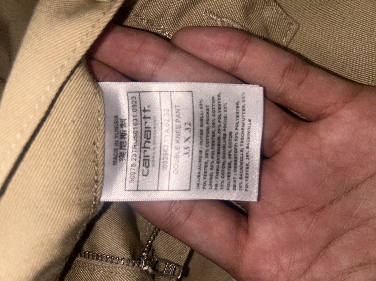 Carhartt Wip Carhart WIP Double Knee Carpenter Pant Size US 33 - 5 Thumbnail
