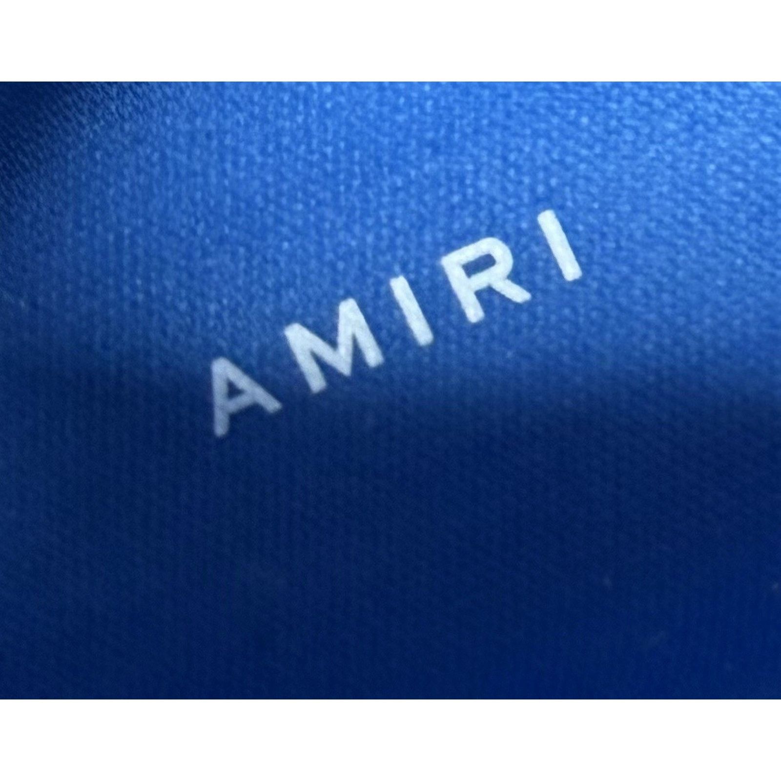 Amiri Size 46EU/13US - Amiri Skel Top High Top White Blue NEW! Size US 13 / EU 46 - 8 Thumbnail