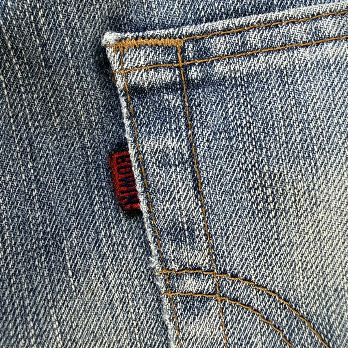 Edwin W33x27.5 Vintage Edwin Faded Ripped Denim Jean Pants Size US 33 - 12 Thumbnail