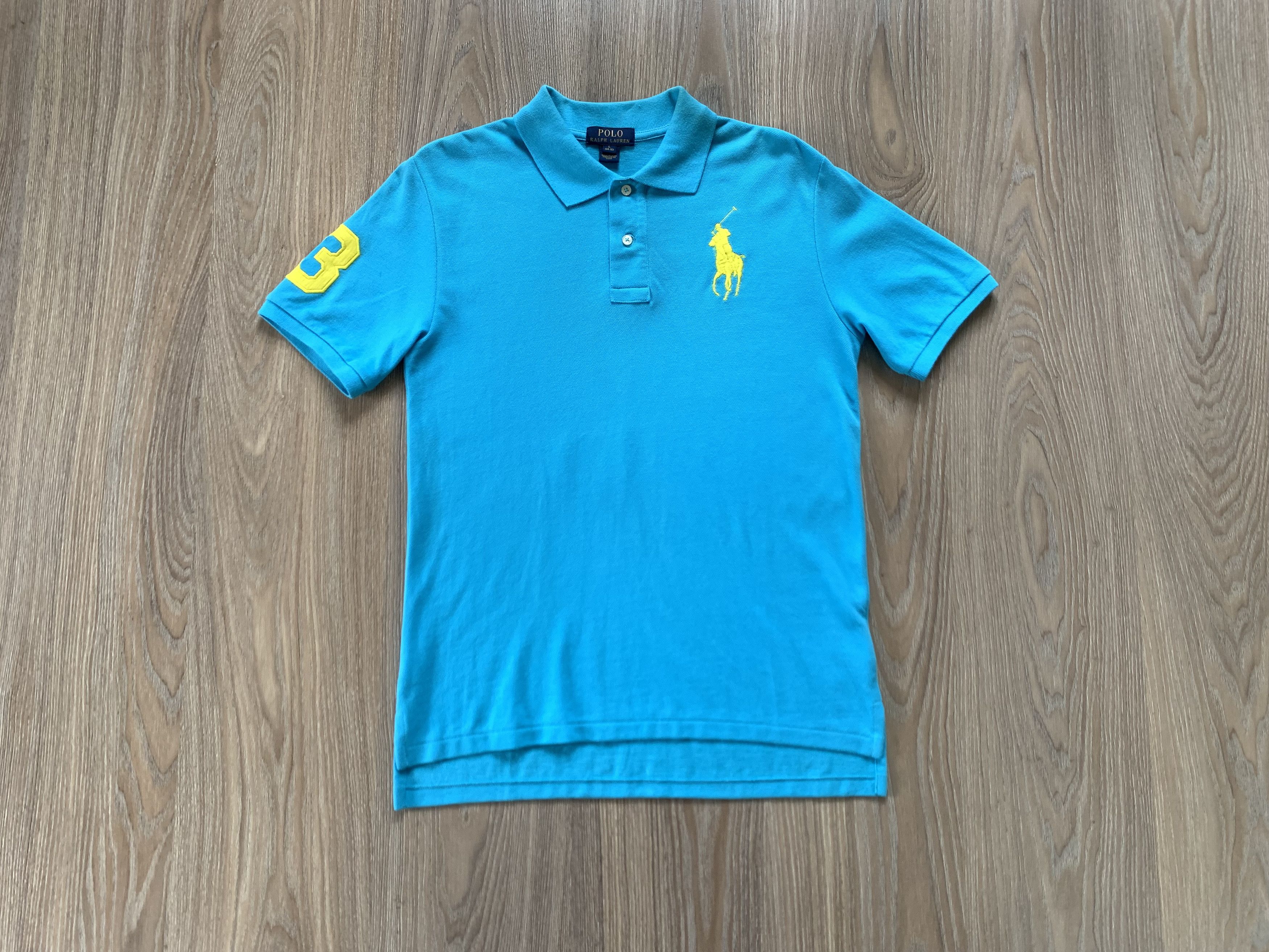 Polo Ralph Lauren × Ralph Lauren Polo Ralph Lauren Youth Cotton Light Blue Big Logo Polo Size US XXS / EU 40 - 11 Thumbnail