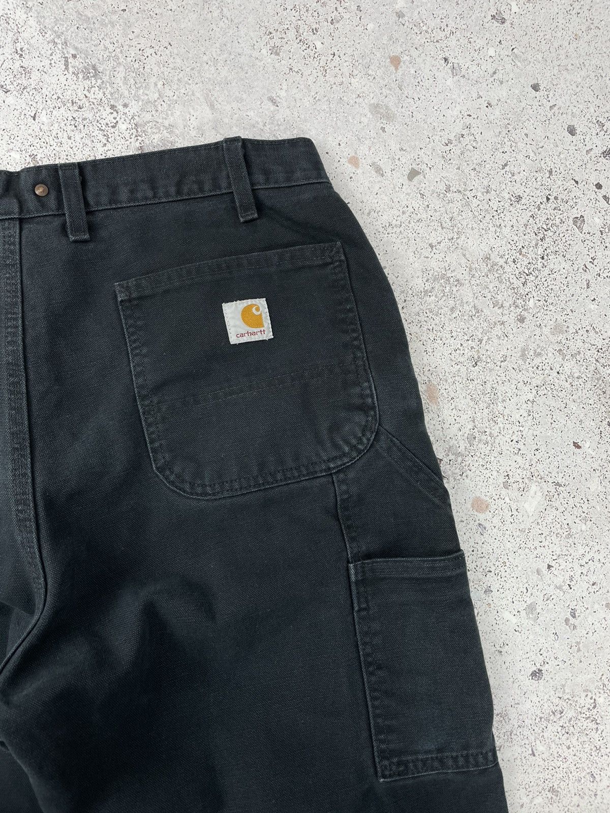 Carhartt × Vintage Vintage Carhartt Washed Duck Work Dungaree Double Knee Pants Size US 34 / EU 50 - 10 Thumbnail