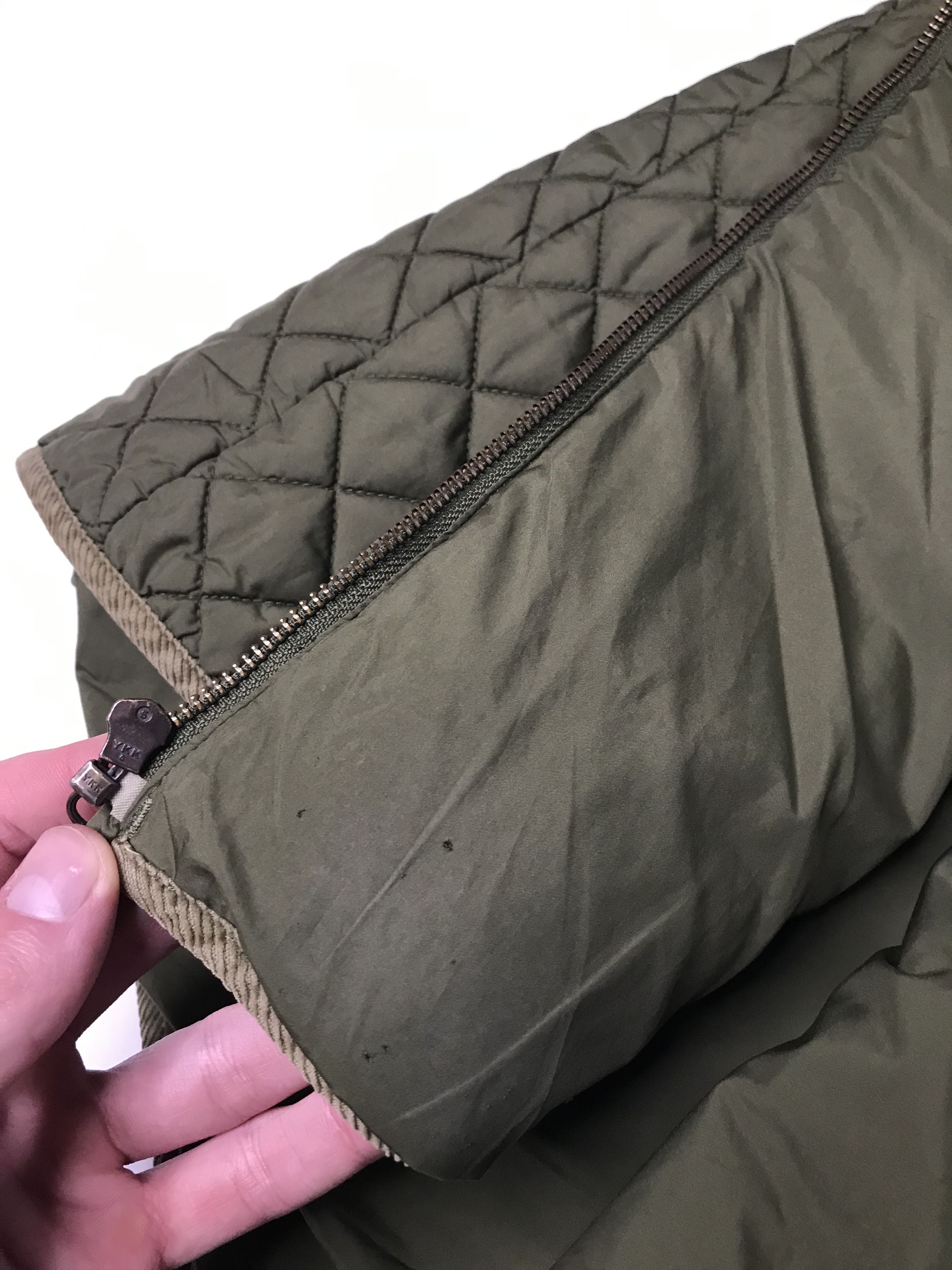 Polo Ralph Lauren Ralph Lauren Quilted Full-Zip Olive Green Jacket Size US S / EU 44-46 / 1 - 6 Thumbnail