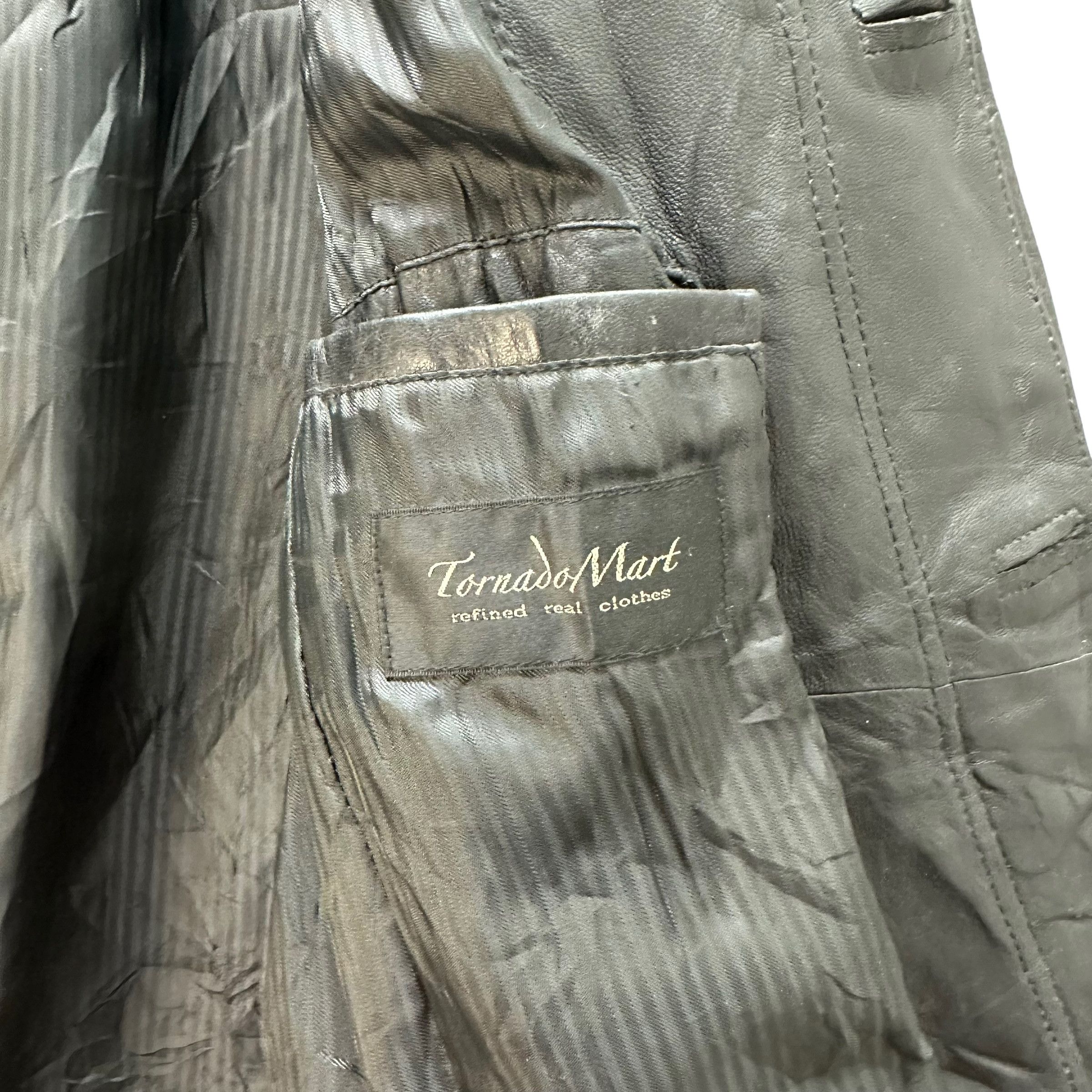 Tornado Mart TORNADO MART POLY OVERCOAT / TRENCH COAT #8750-024 Size L / US 10 / IT 46 - 9 Thumbnail
