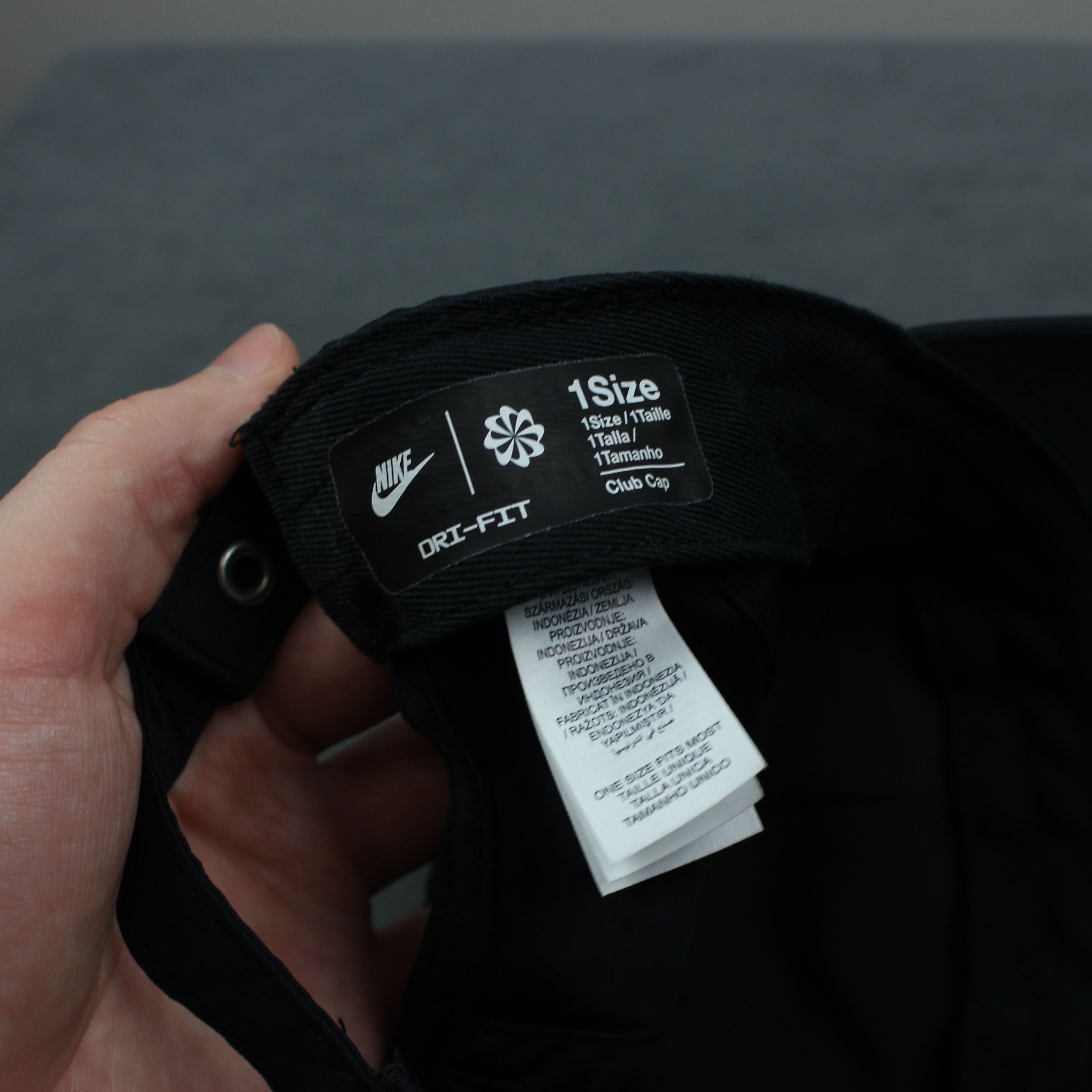 Nike nike hat men nylon polyester black one size Size ONE SIZE - 3 Thumbnail