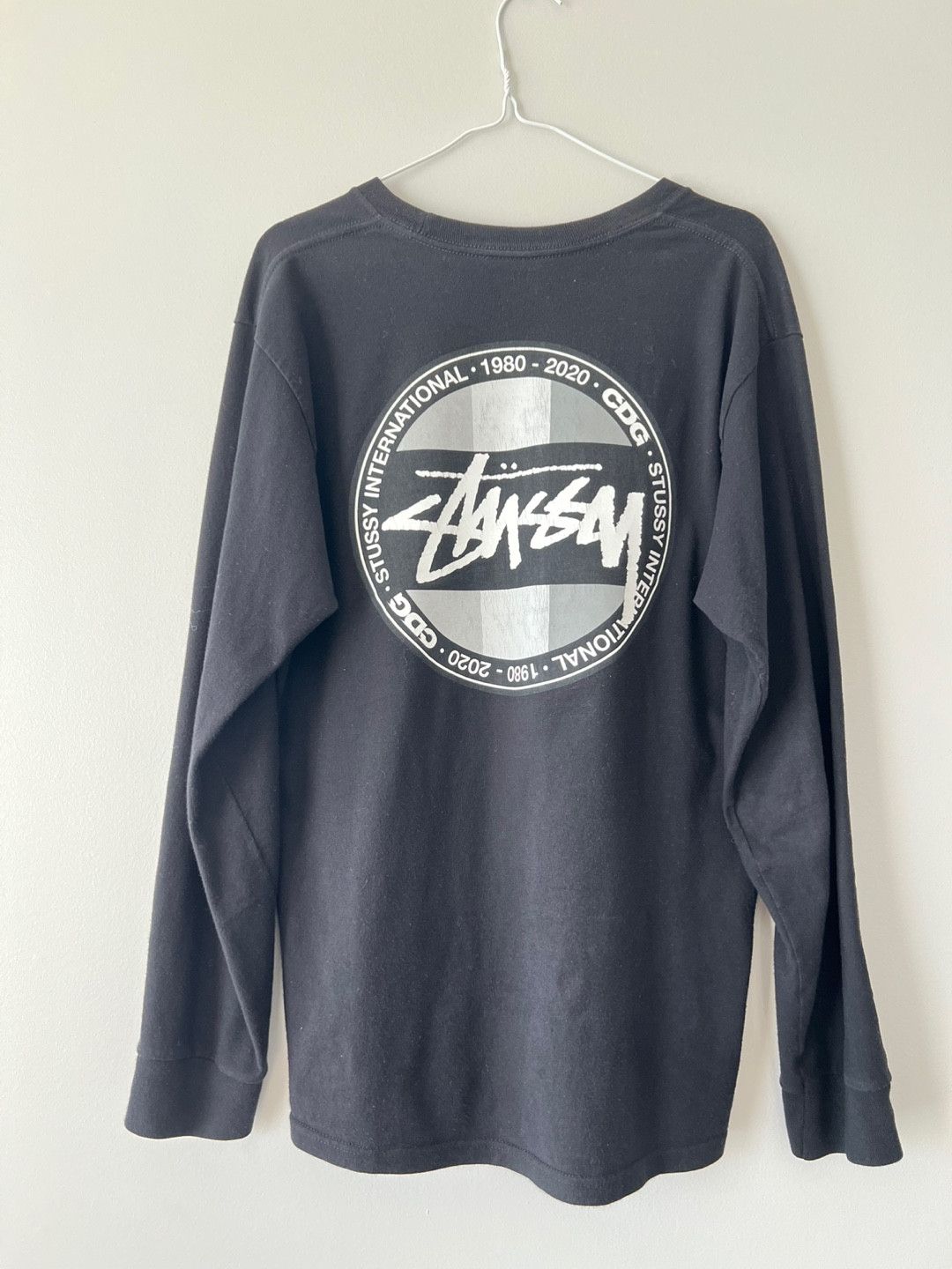 CDG by Comme des Garcons × Stussy STUSSY x CDG Long Sleeve T-shirt Size US M / EU 48-50 / 2 - 2 Thumbnail