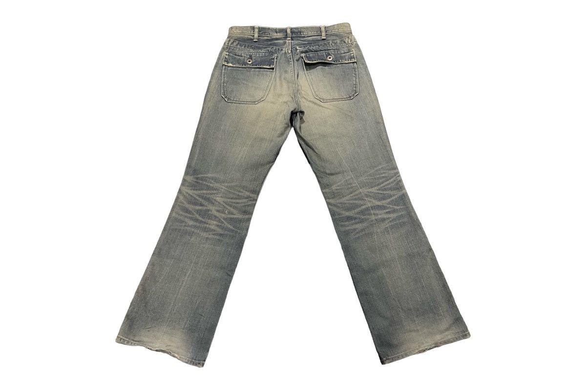 If Six Was Nine × Japanese Brand × Le Grande Bleu (L.G.B.) 🔥Crazy Y2K Spellbound Denim Flare Jeans LGB Style Size US 32 / EU 48 - 5 Thumbnail