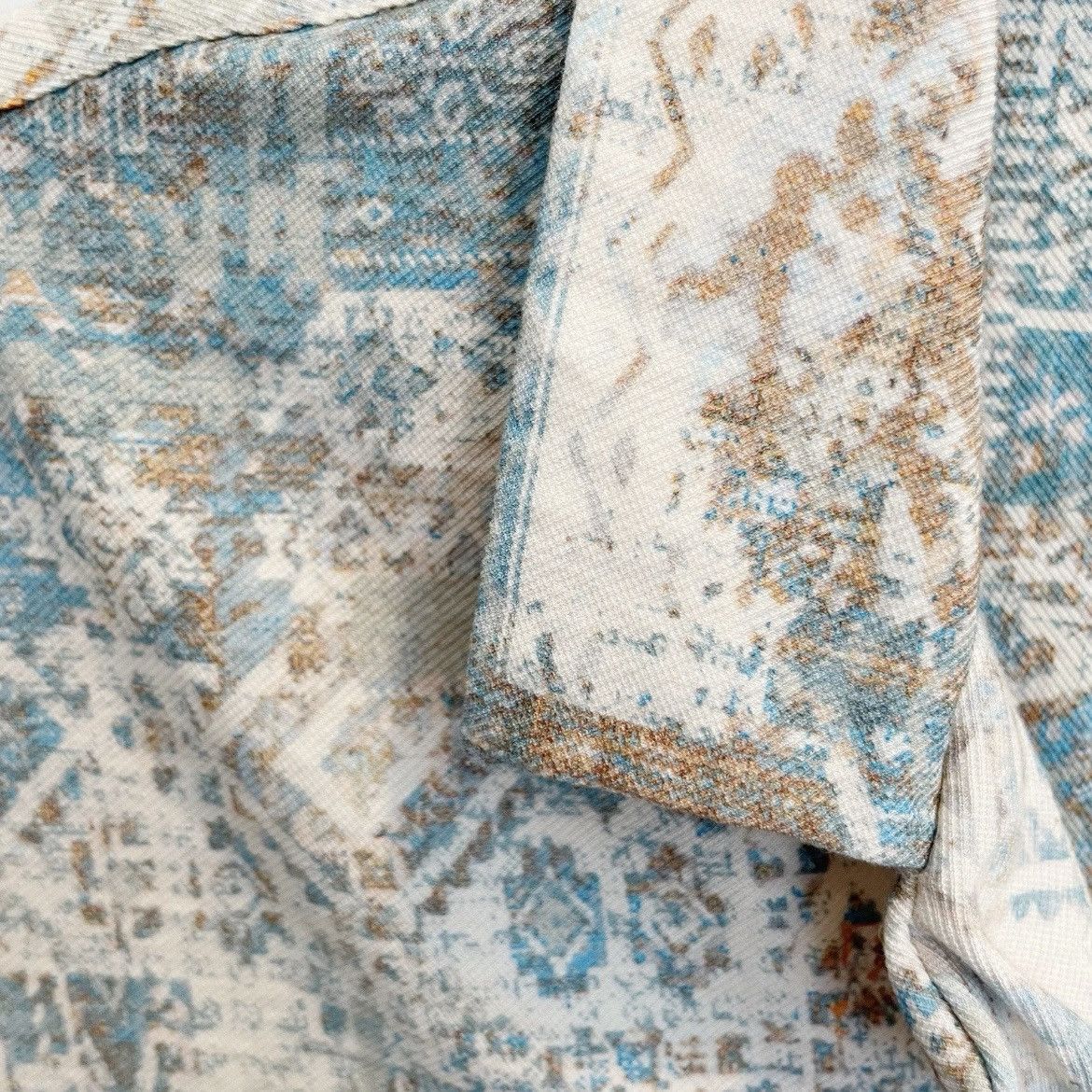 Zara Zara DNWR “Starting Dialogues” Abstract Viscose Shirt XL Size US XL / EU 56 / 4 - 7 Thumbnail